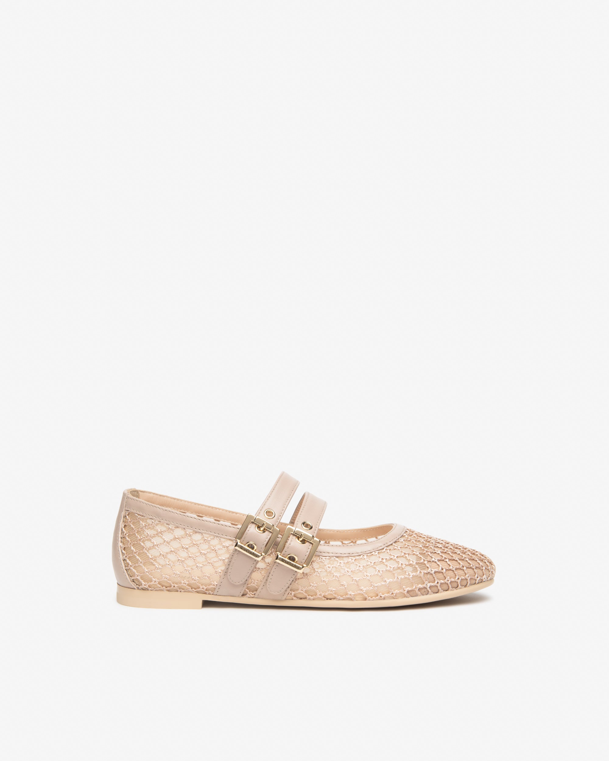 Ballerines Femme en Toile et Cuir