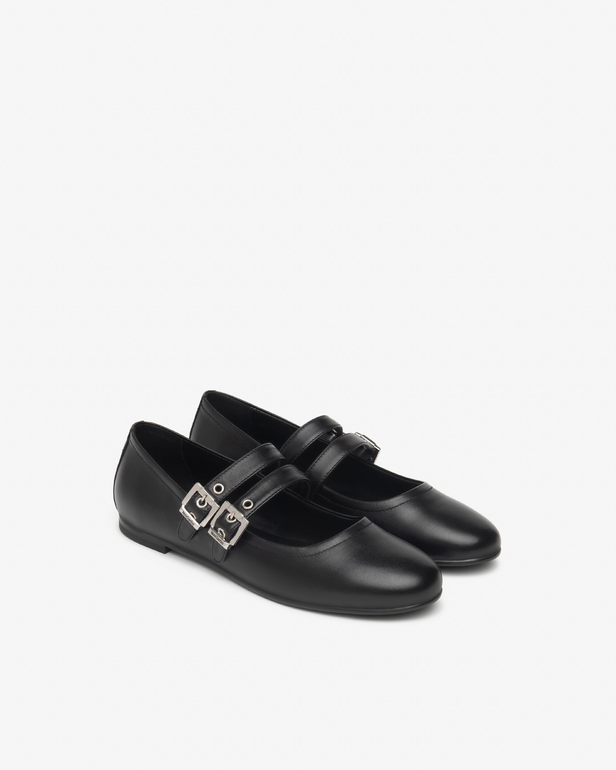 Damenballerinas aus Leder