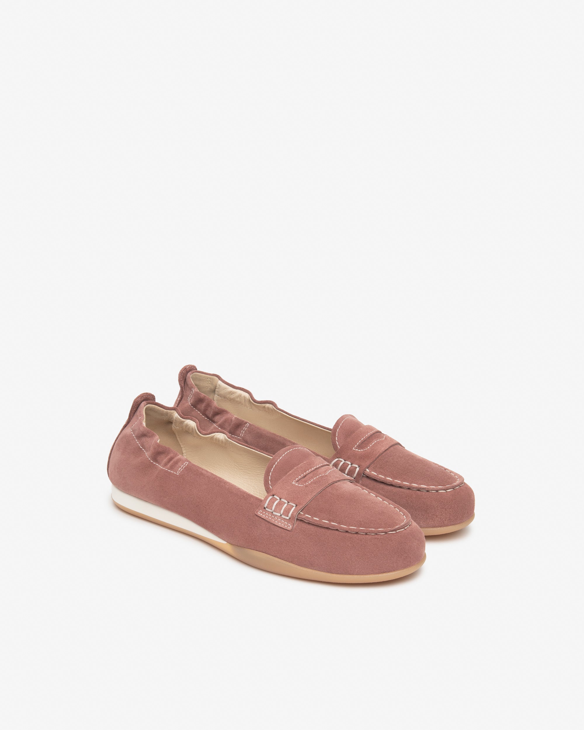 Mocassini in Camoscio Donna