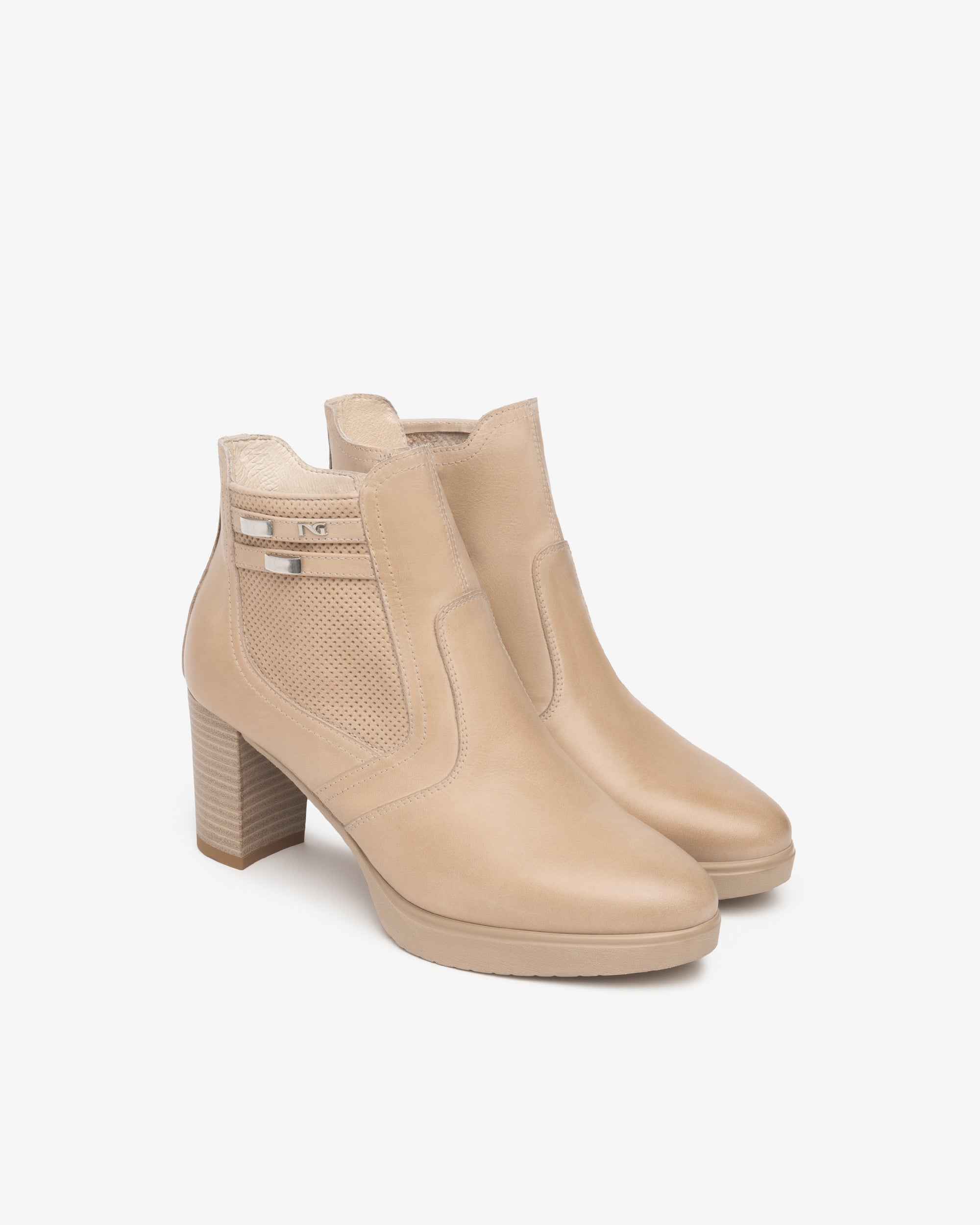 Damen-Stiefelette aus Leder