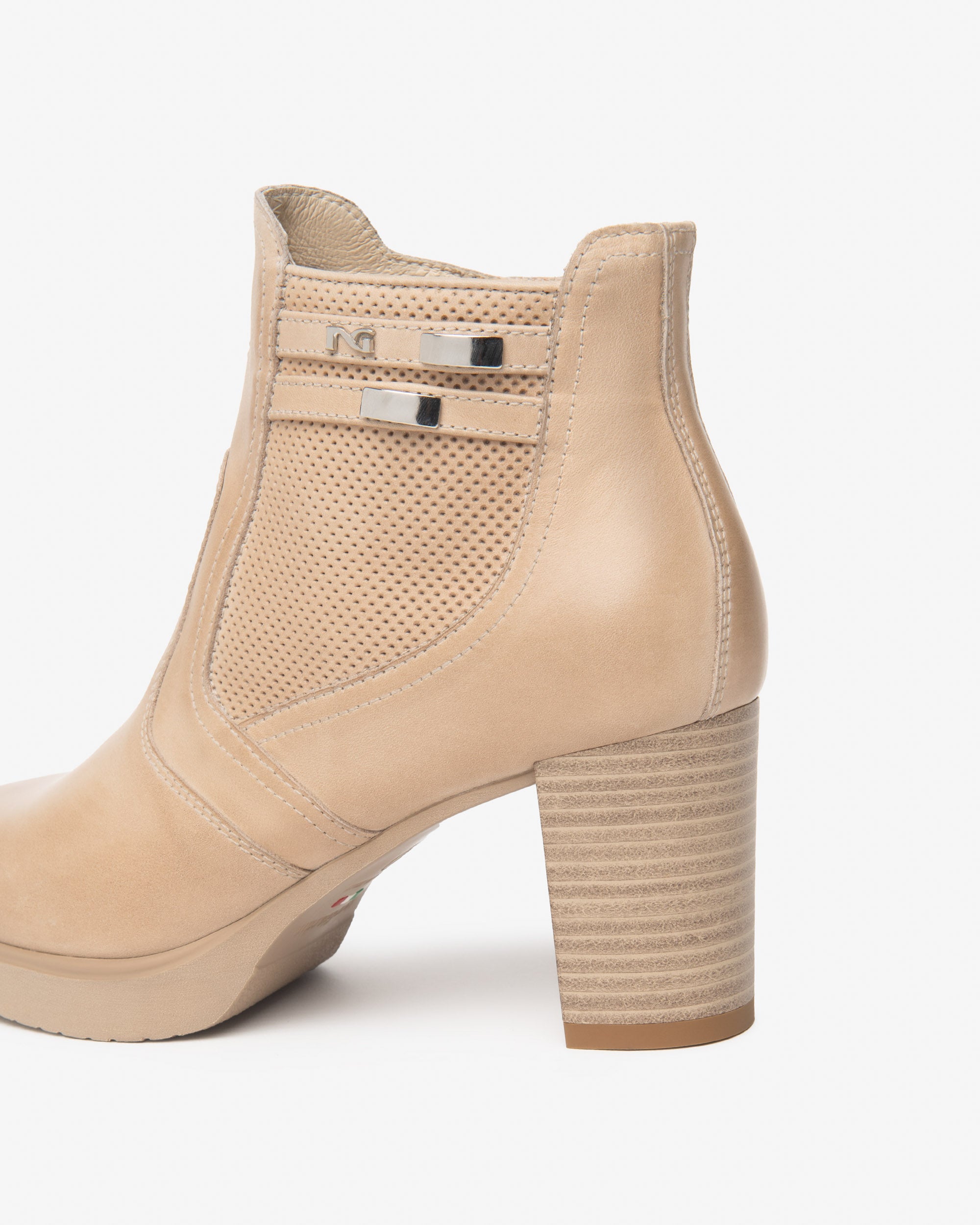 Damen-Stiefelette aus Leder