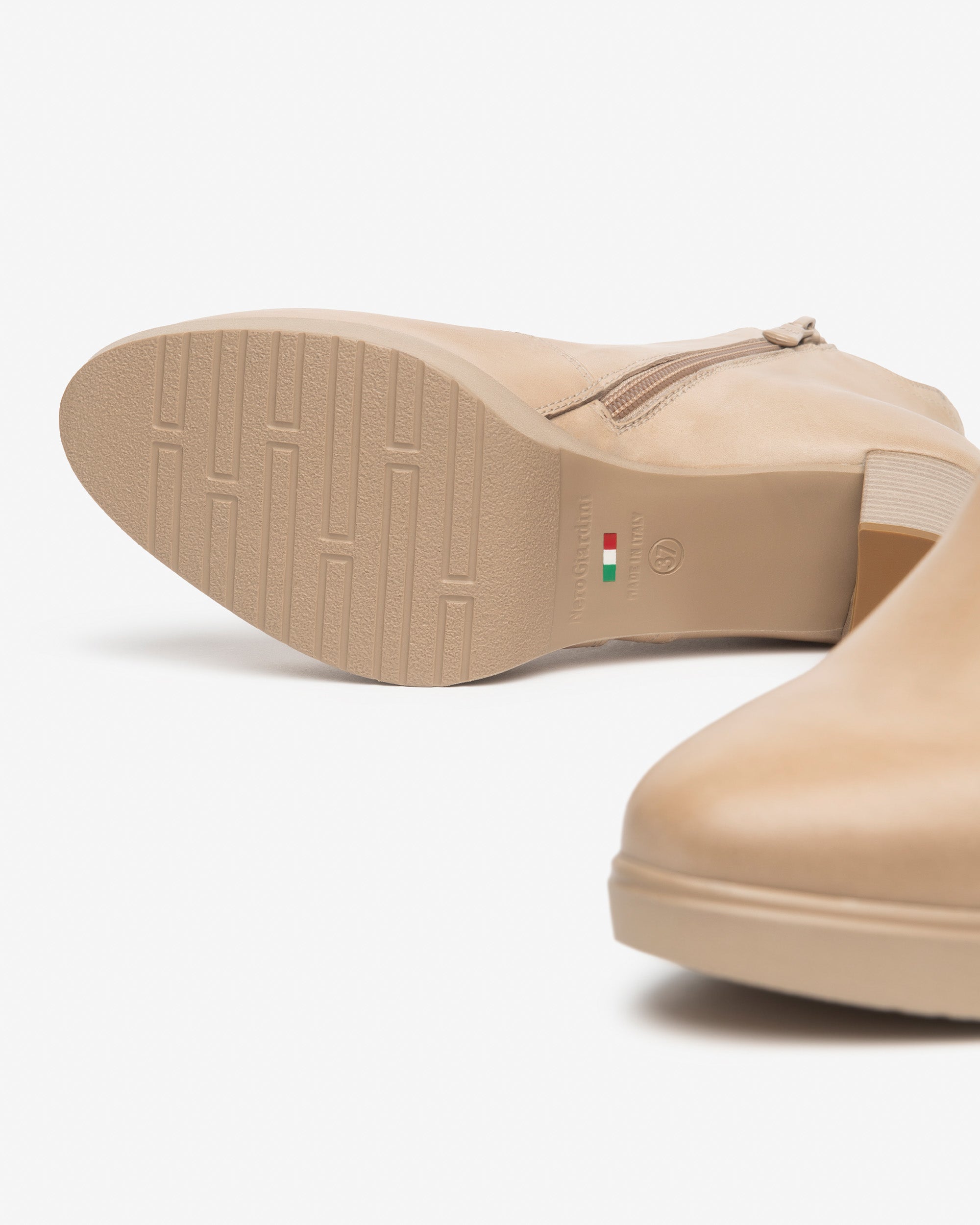 Damen-Stiefelette aus Leder