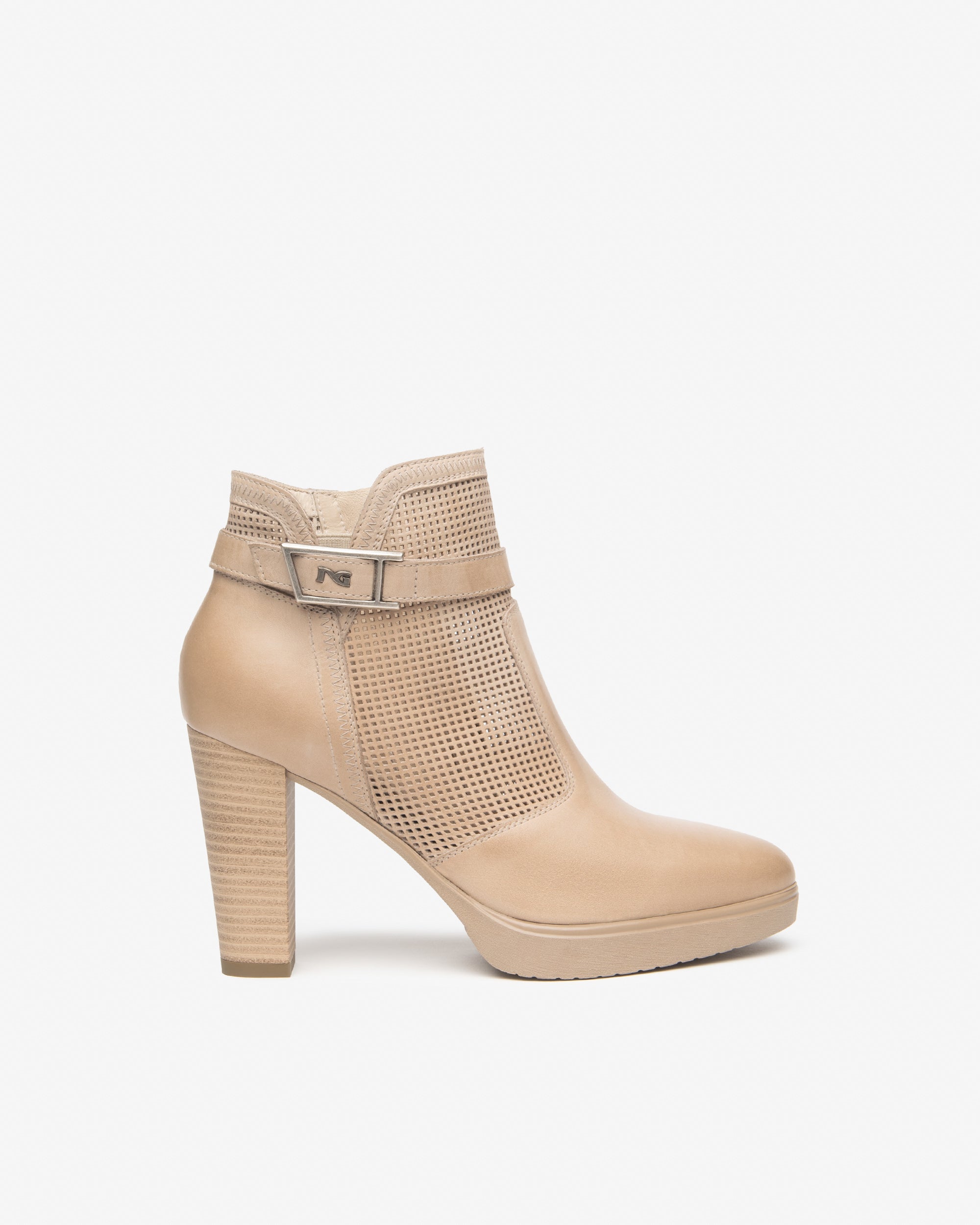Damen-Stiefelette aus Leder