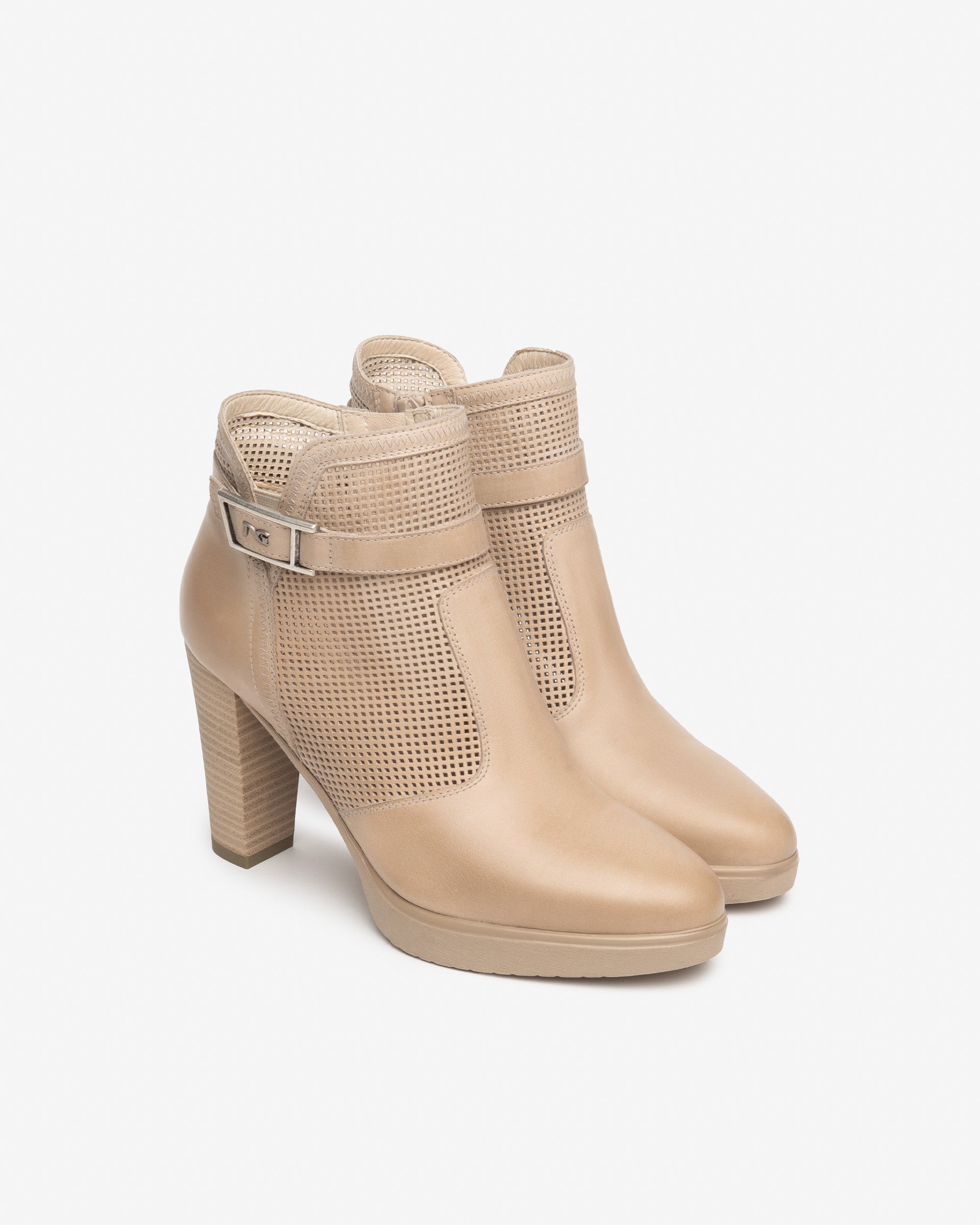 Damen-Stiefelette aus Leder