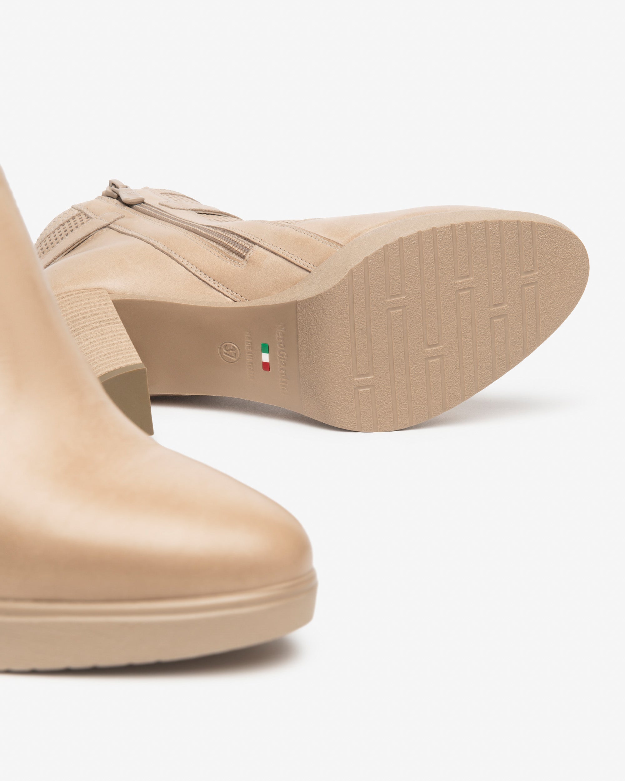 Damen-Stiefelette aus Leder