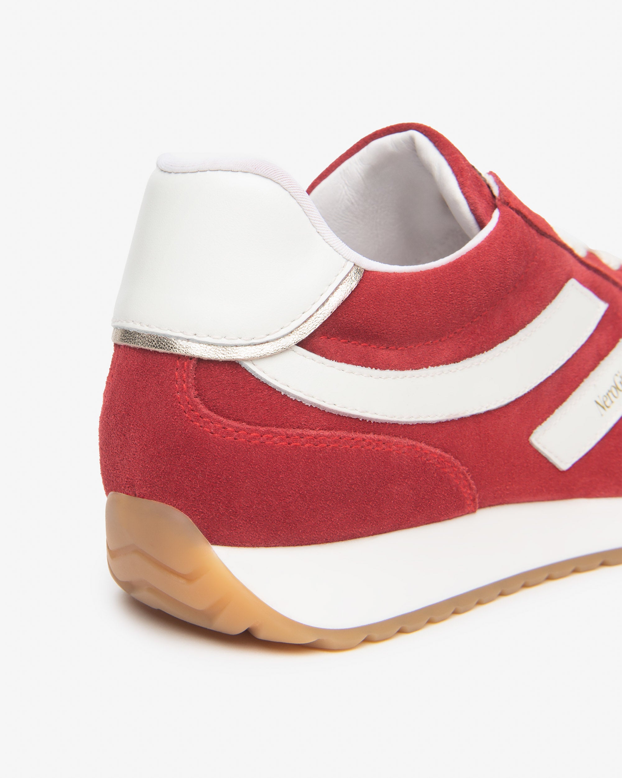 Sneakers Dames in Suède en Leder
