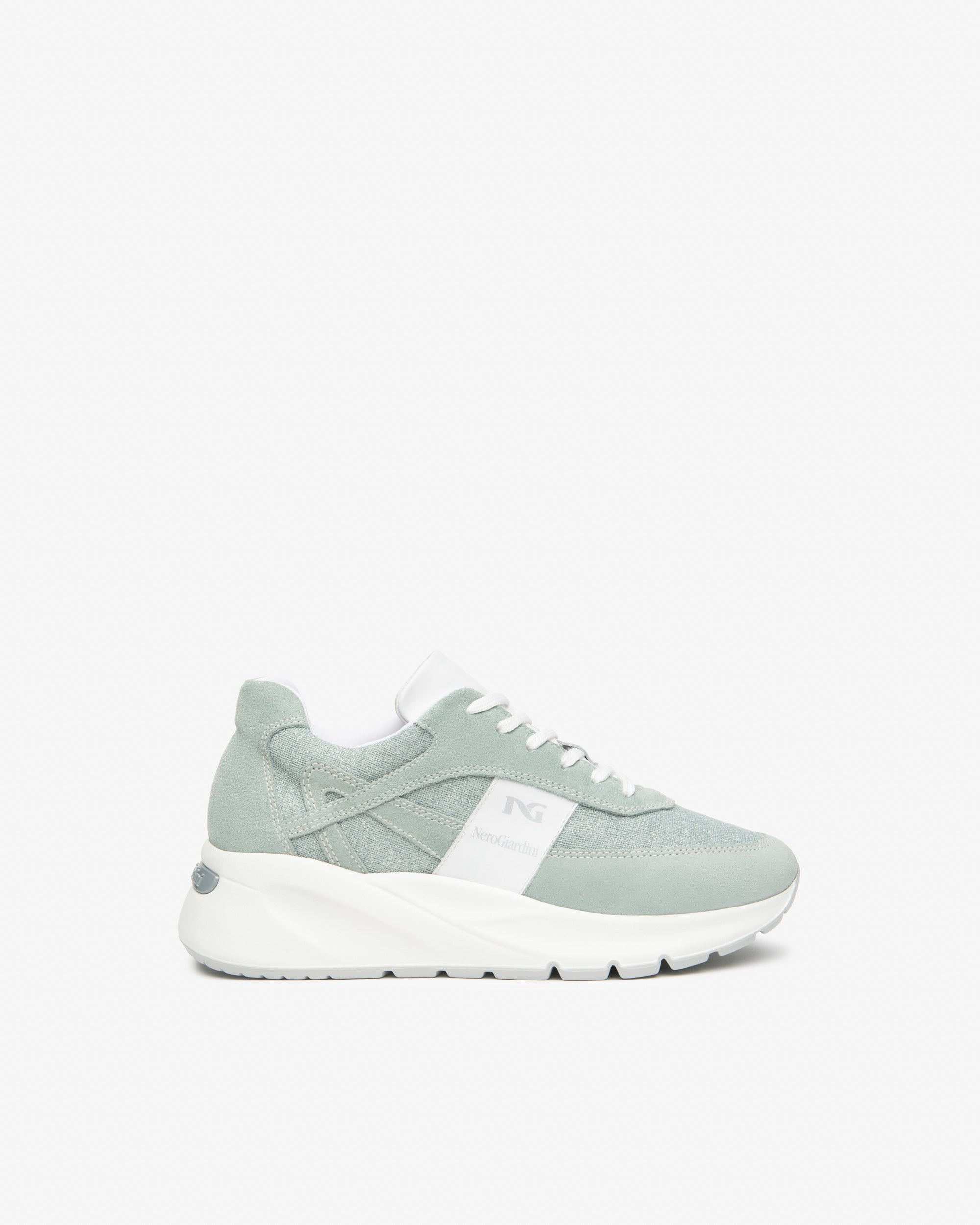 Sneakers Dames in Leder en Textiel