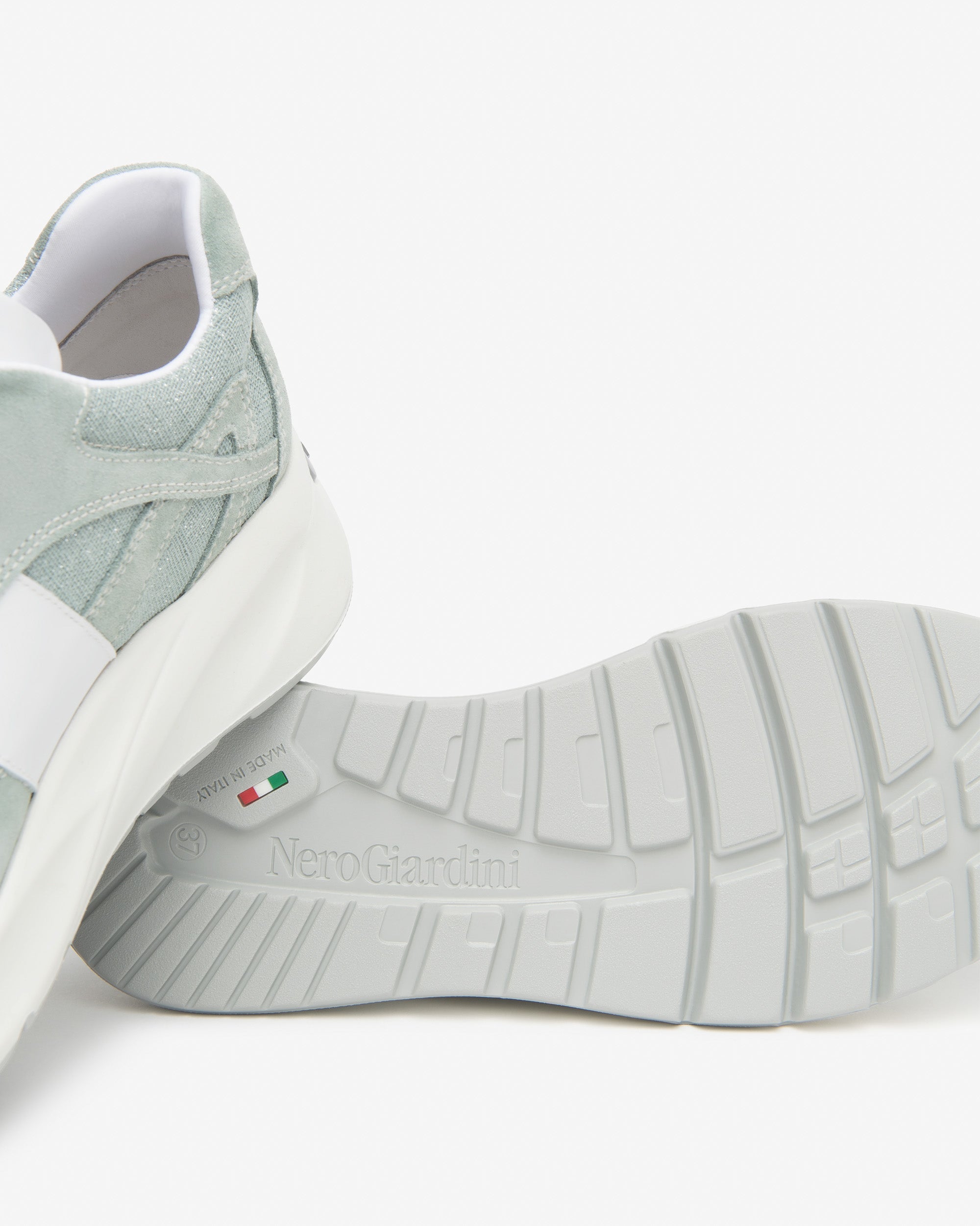 Sneakers Dames in Leder en Textiel