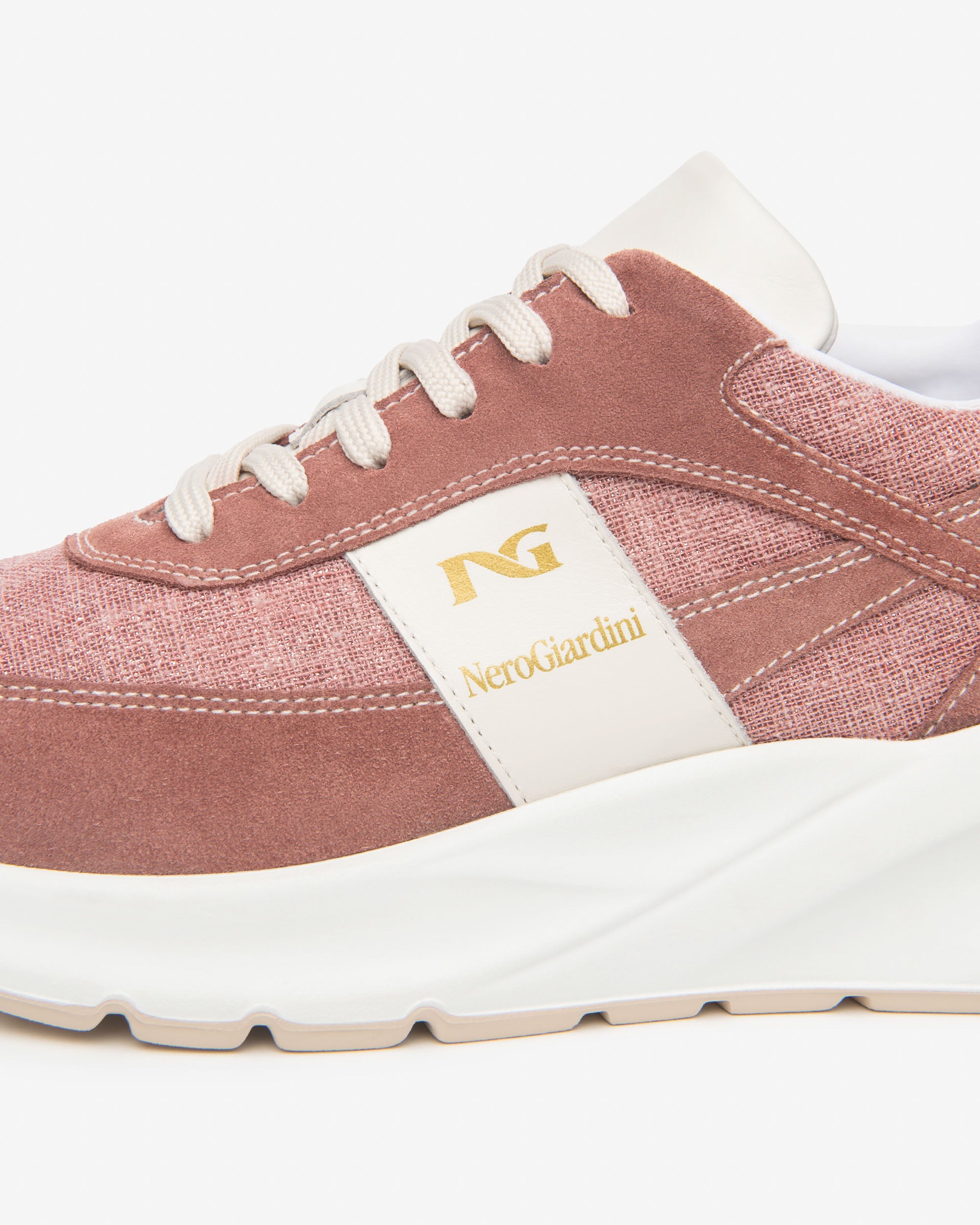 Sneakers Dames in Leder en Textiel