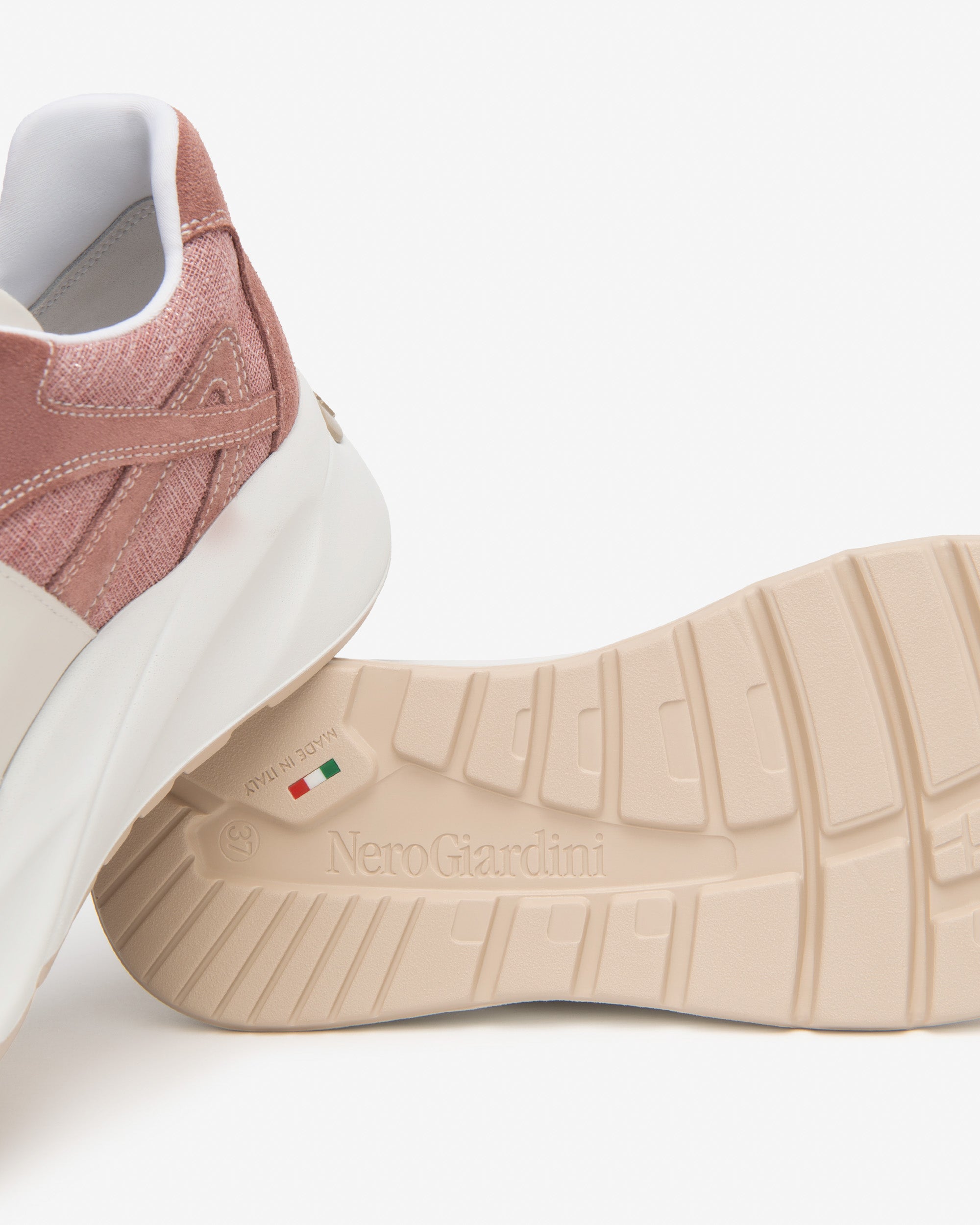 Sneakers Dames in Leder en Textiel