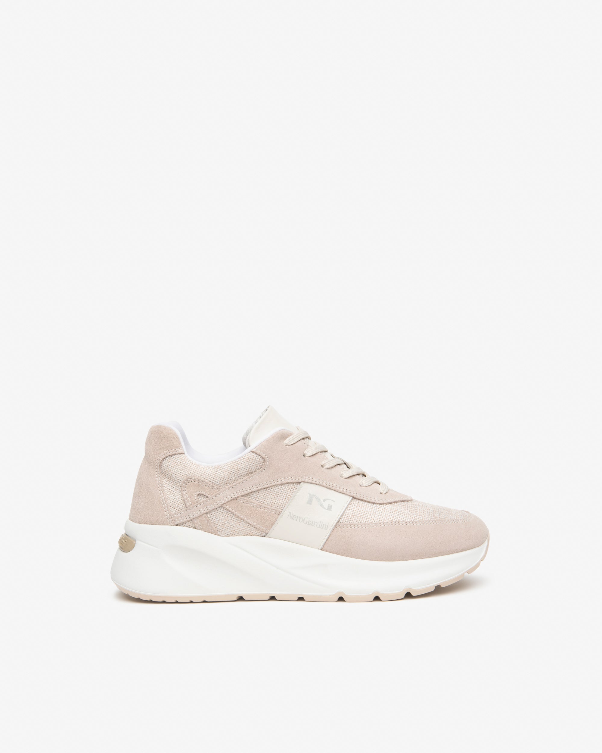 Sneakers Dames in Leder en Textiel
