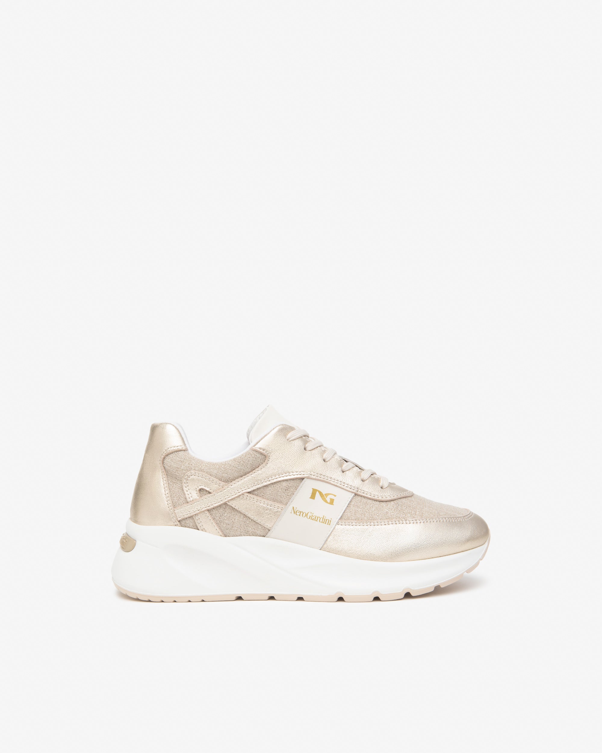 Sneakers Dames in Leder en Textiel