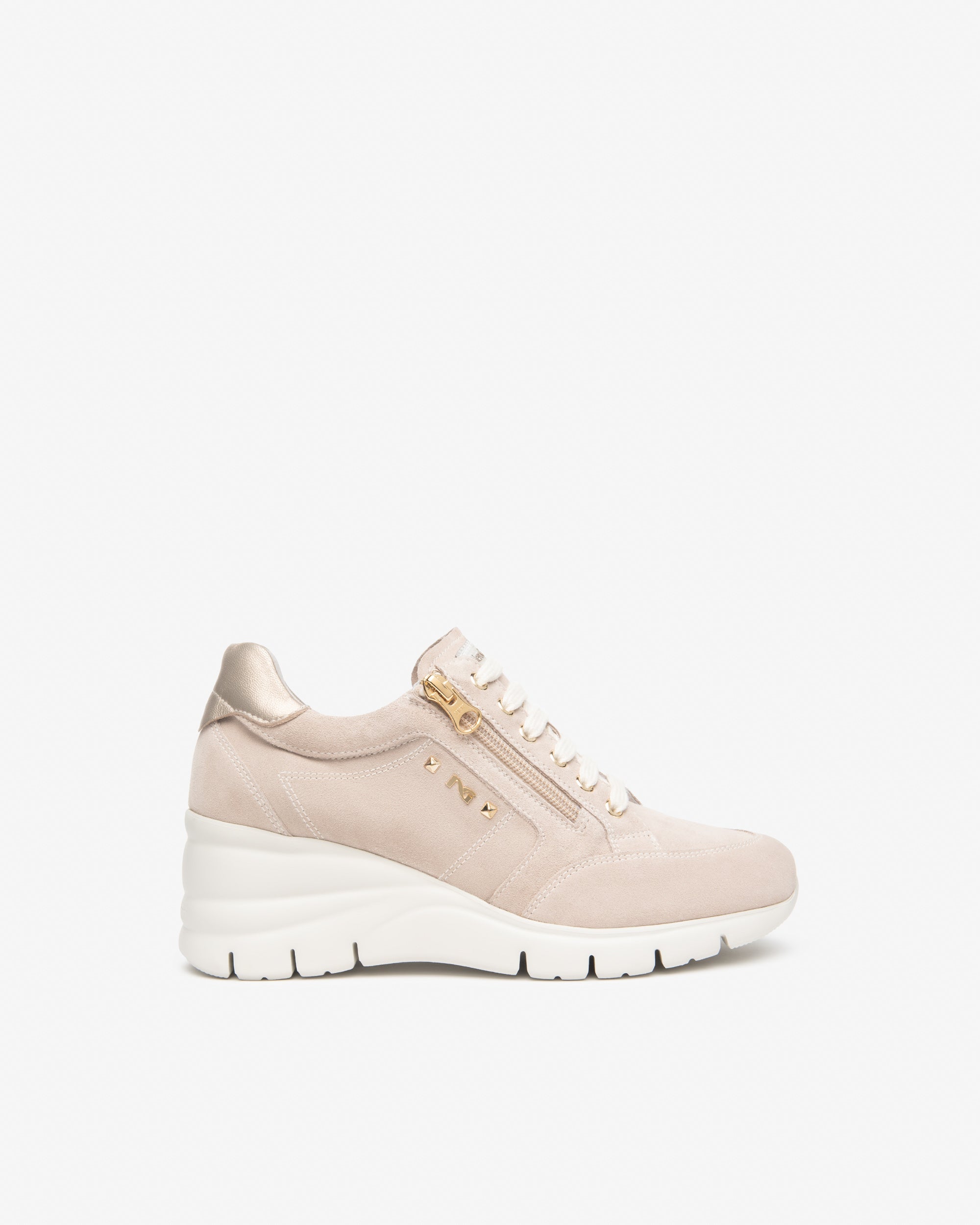 Sneakers Dames in Suède en Leder