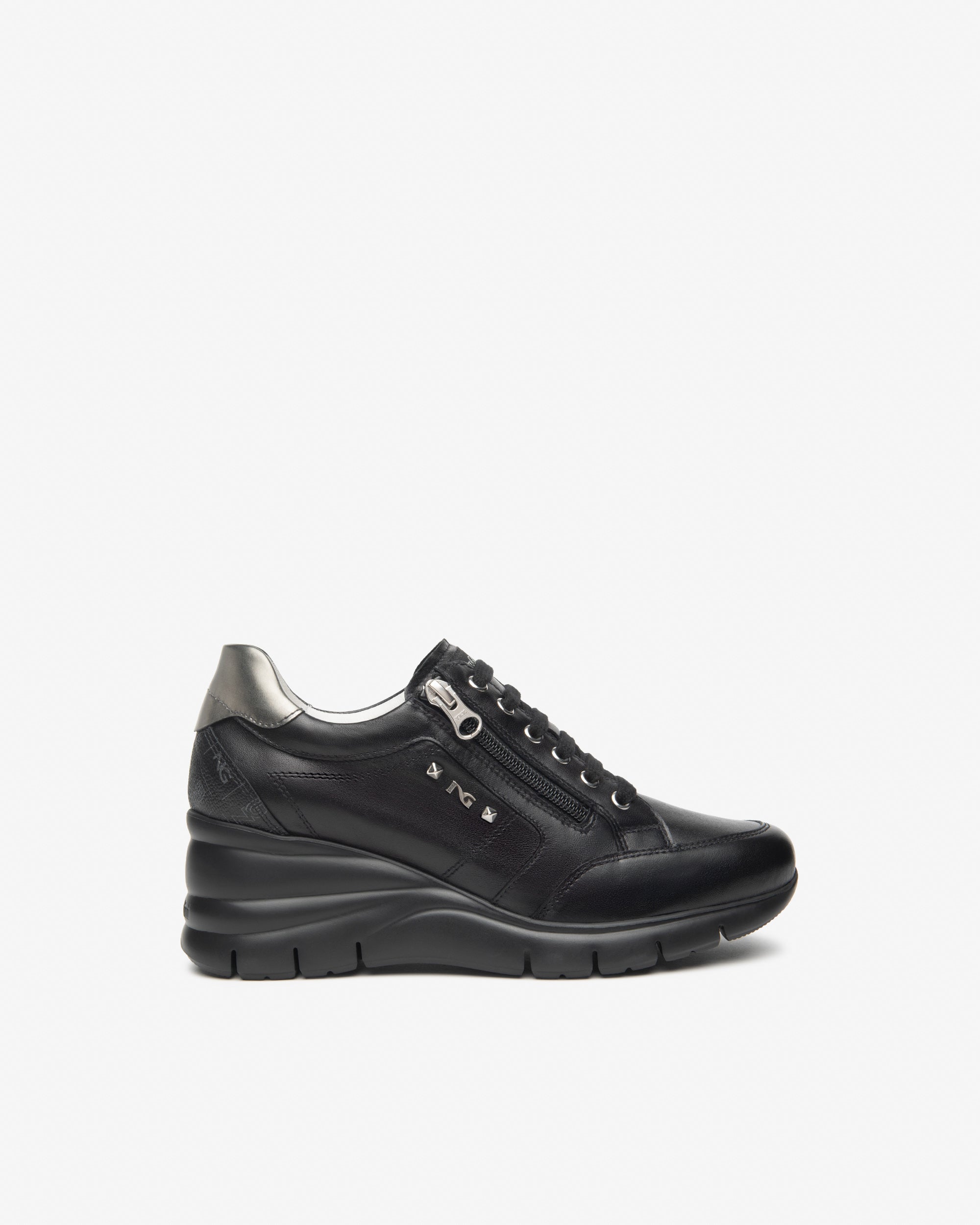Sneakers Donna in Pelle e Materiale Tecnico
