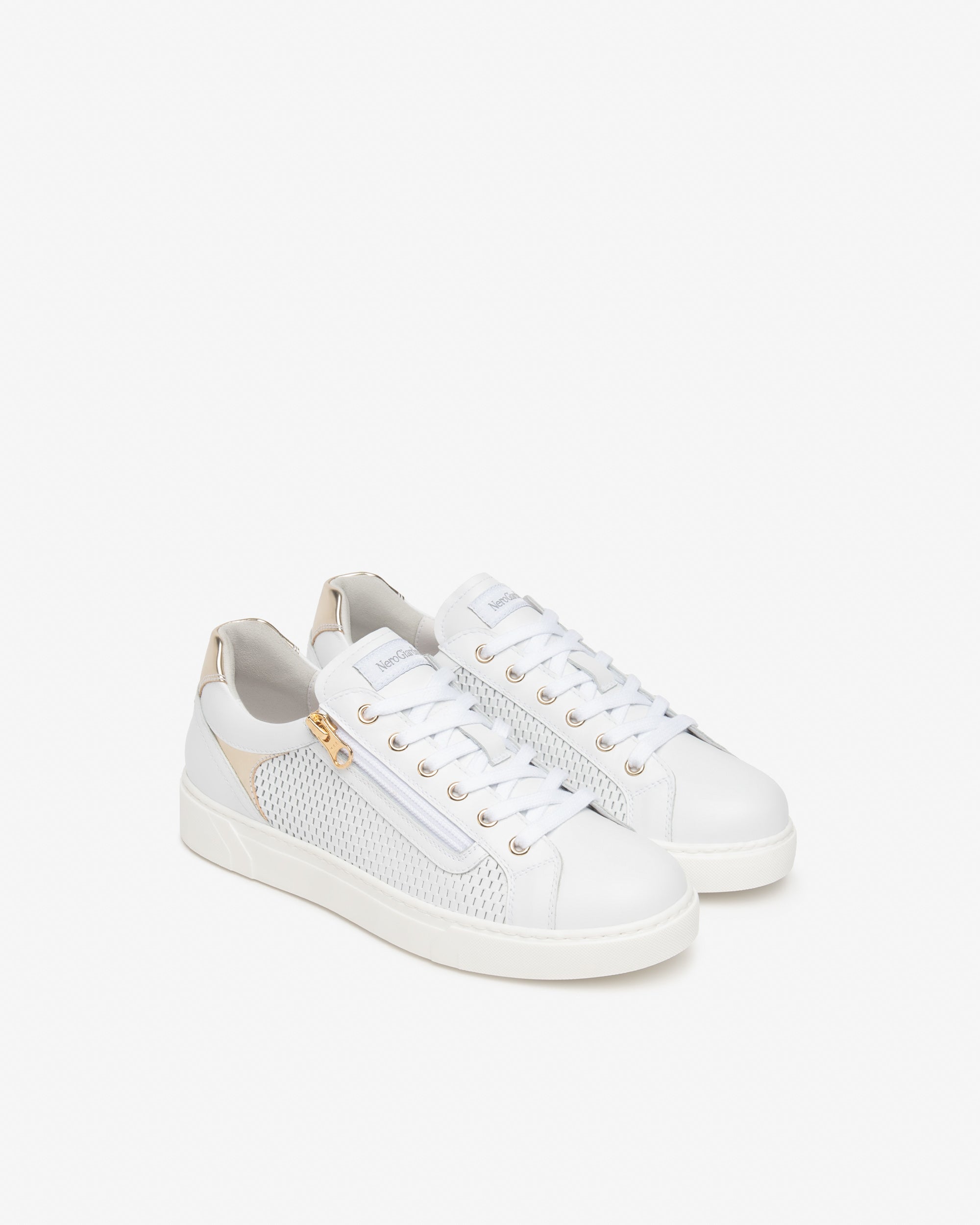 Sneakers Donna in Pelle e Materiale Tecnico