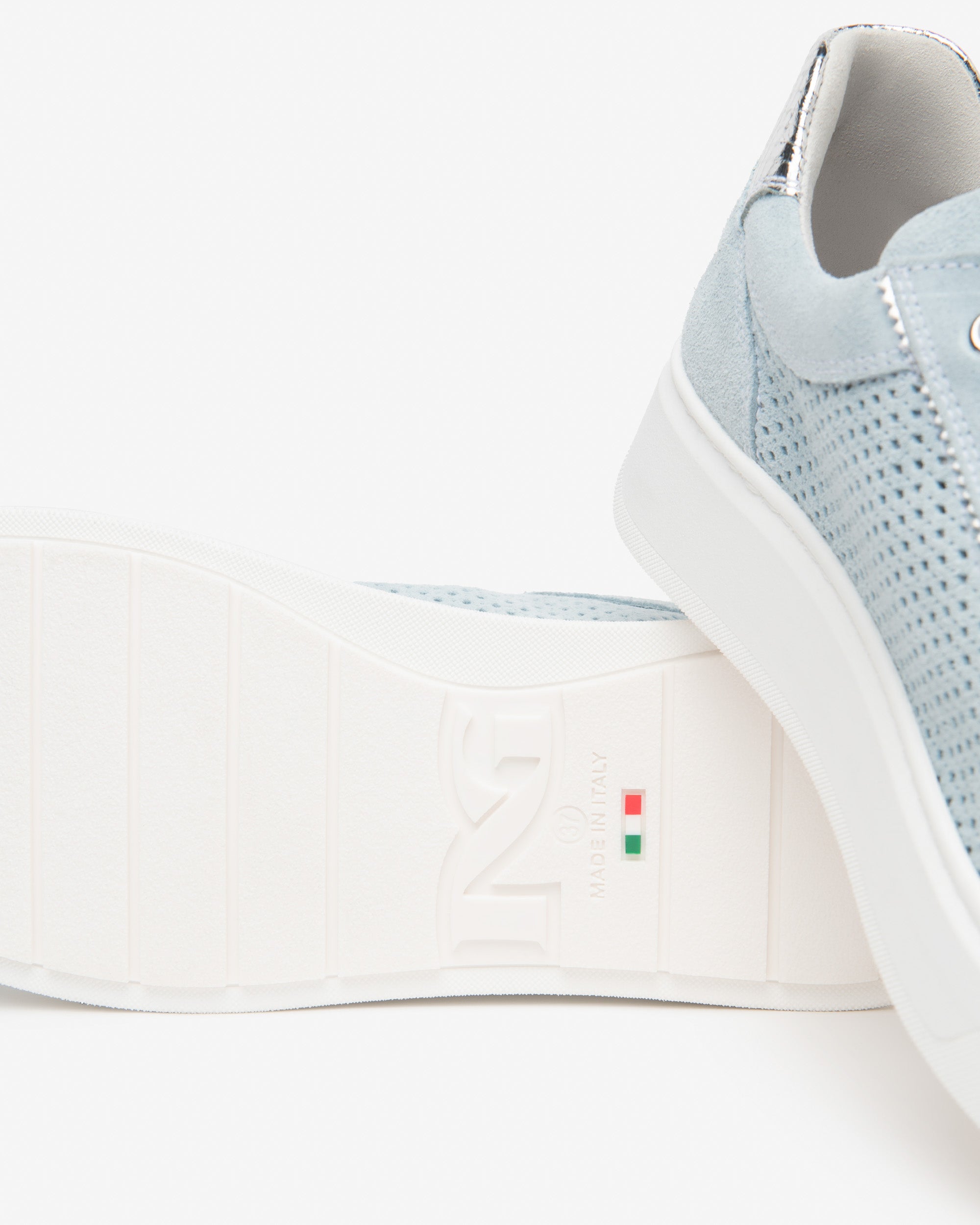Sneakers Donna in Suede e Materiale Tecnico