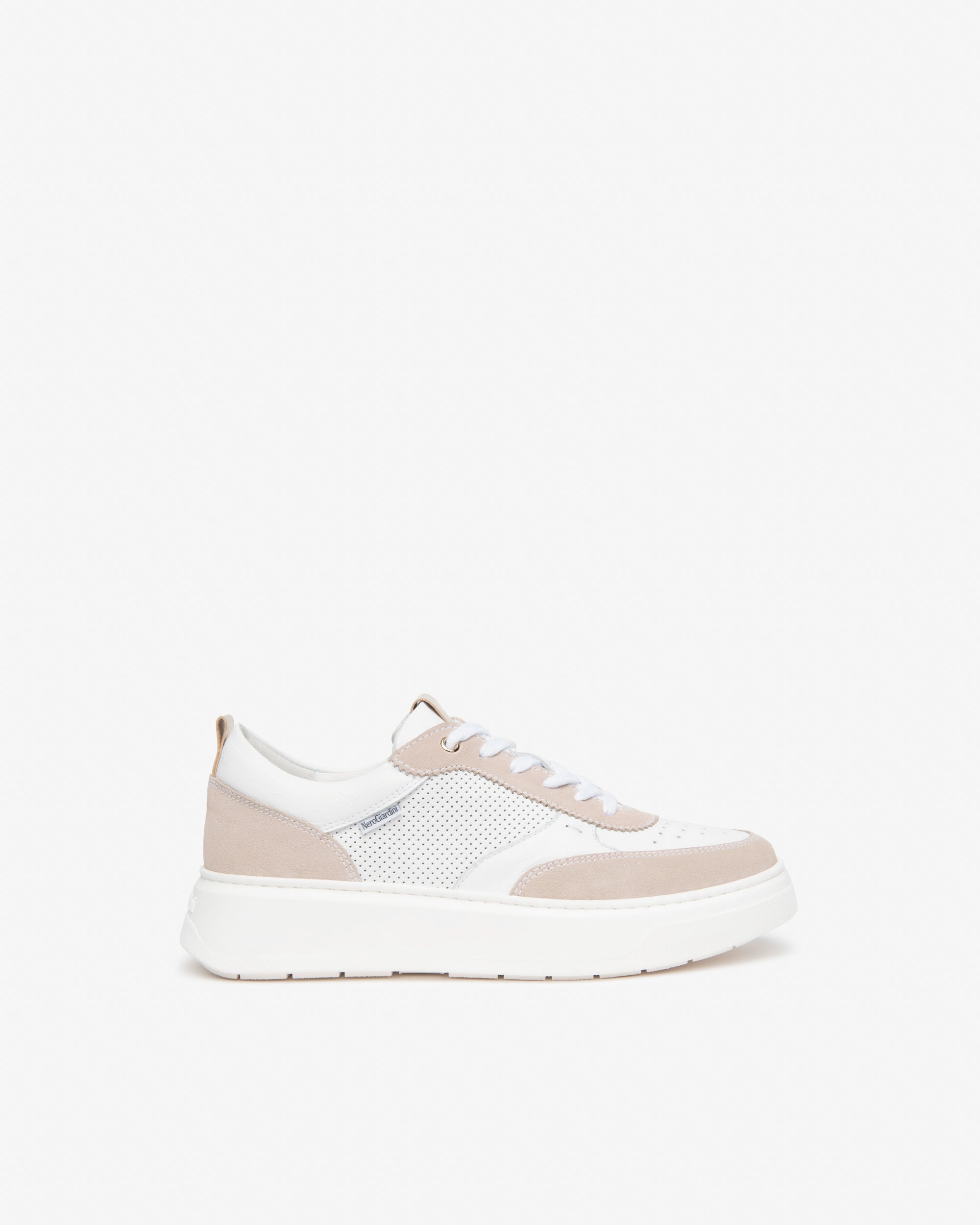 Sneakers Dames in Leder, Suède en Technisch Materiaal