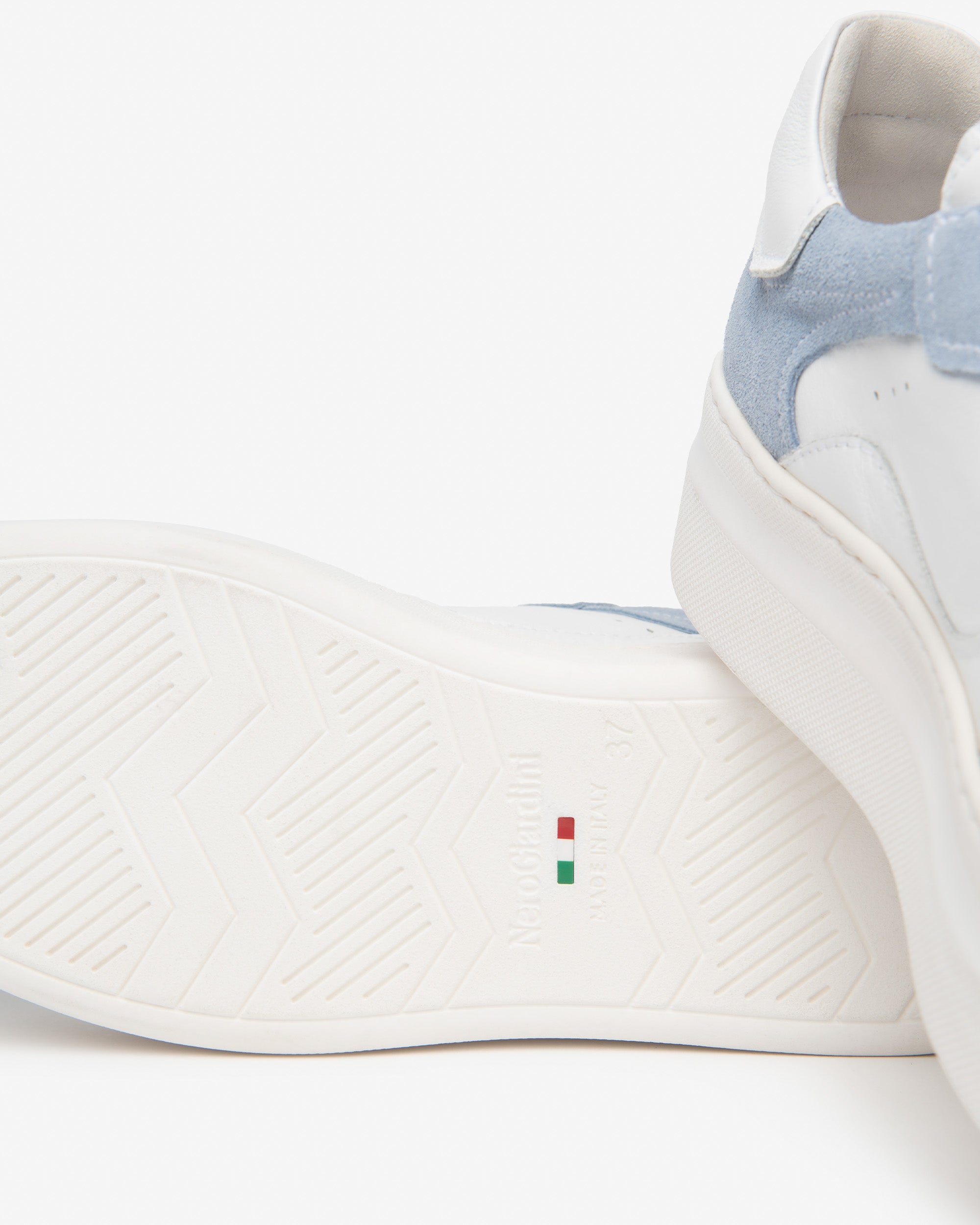 Sneakers Dames in Leder en Suède