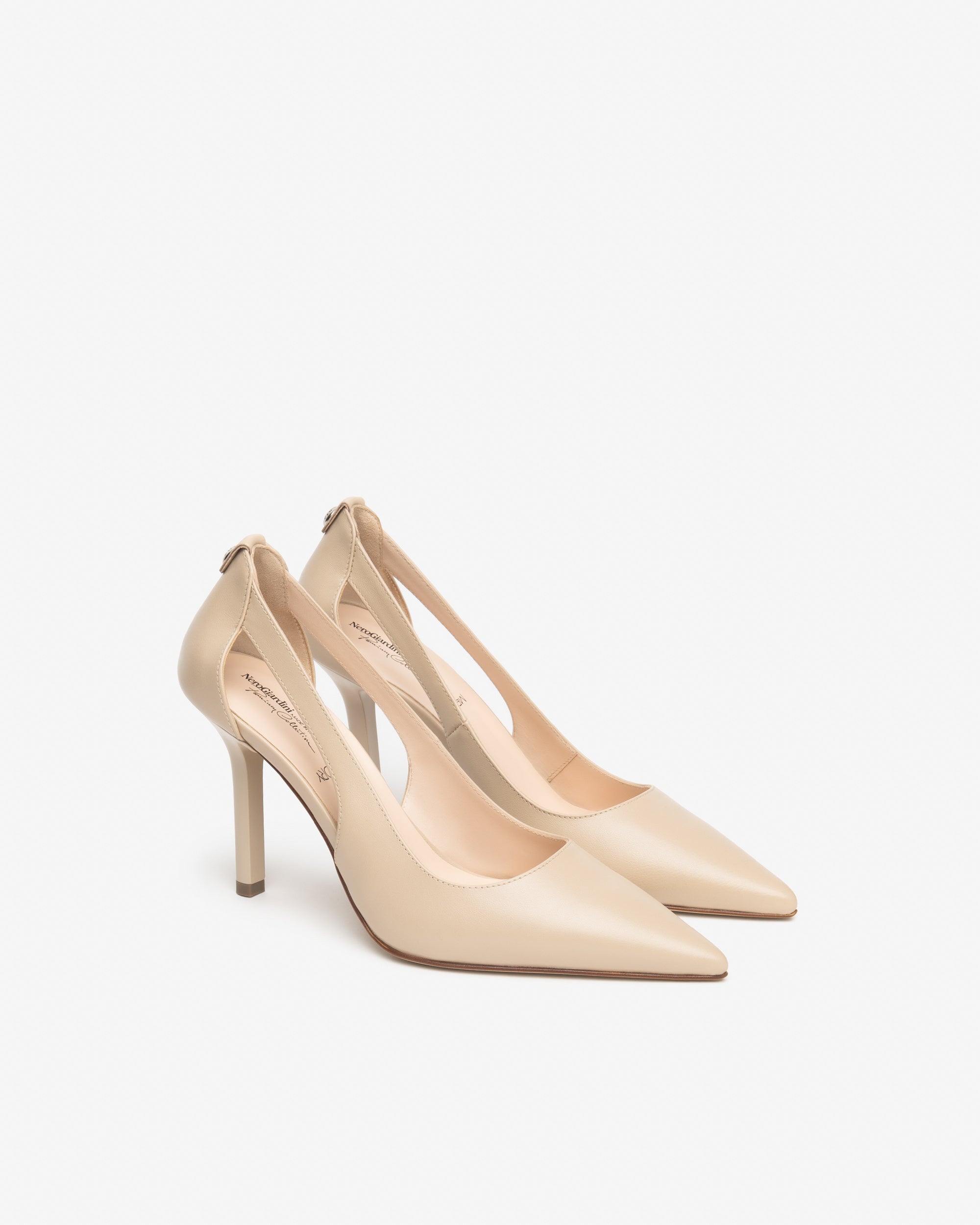 Pumps Dames in Leder