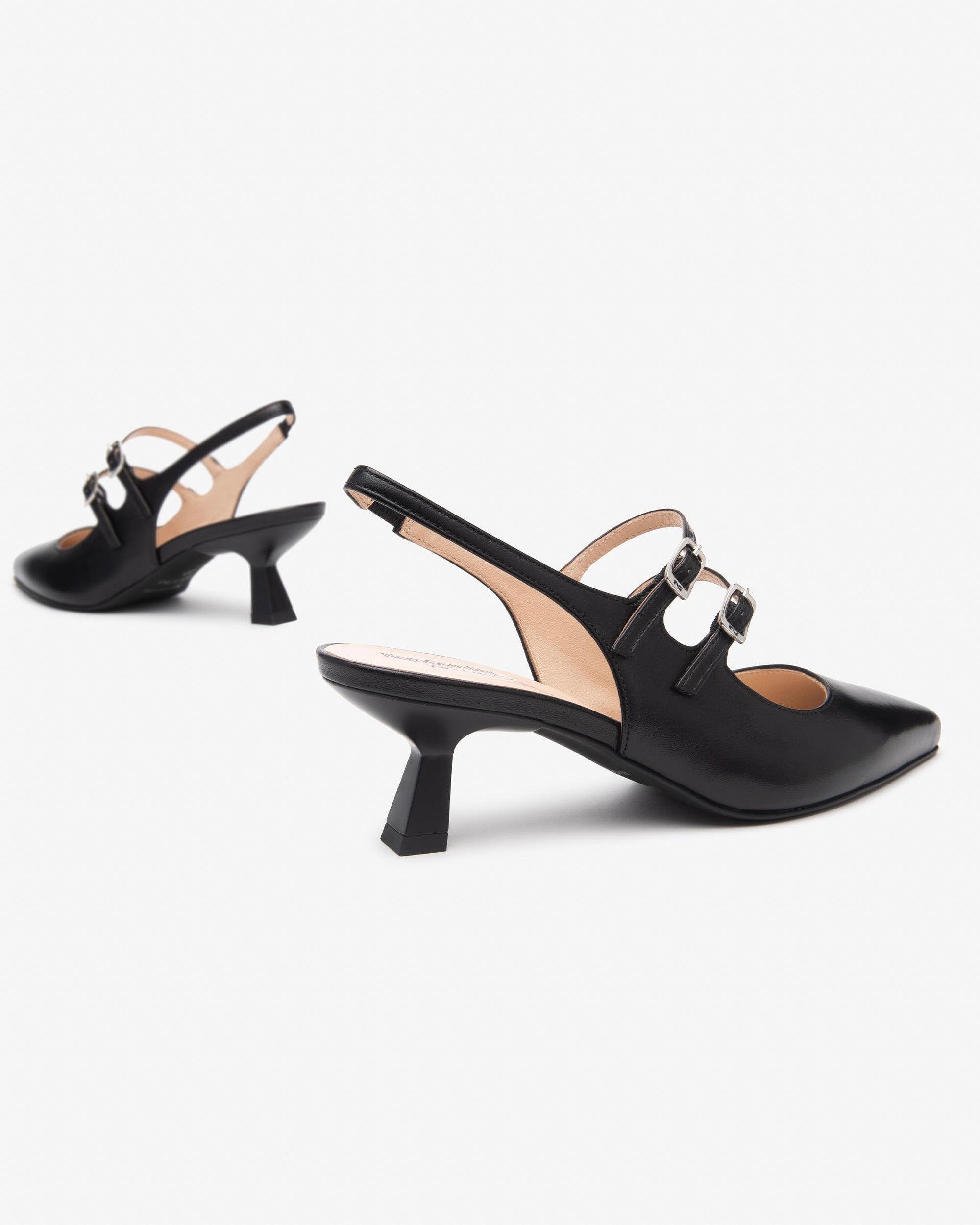 Slingbacks aus Leder für Damen