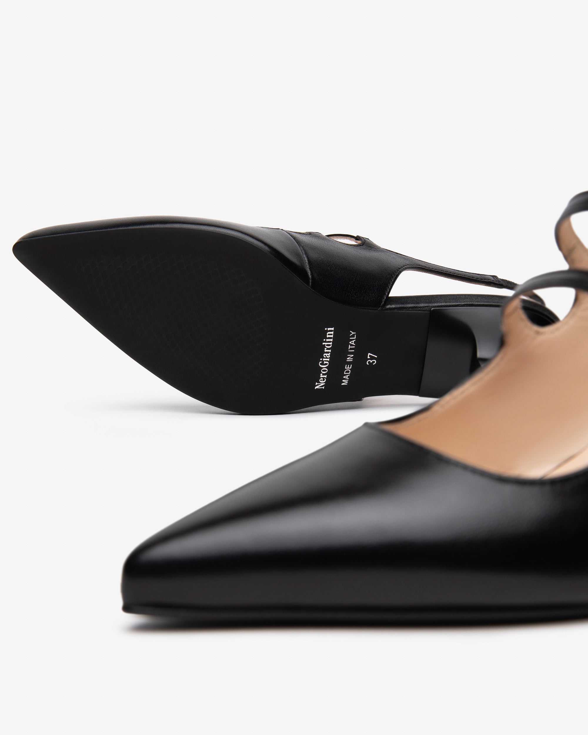 Slingbacks aus Leder für Damen