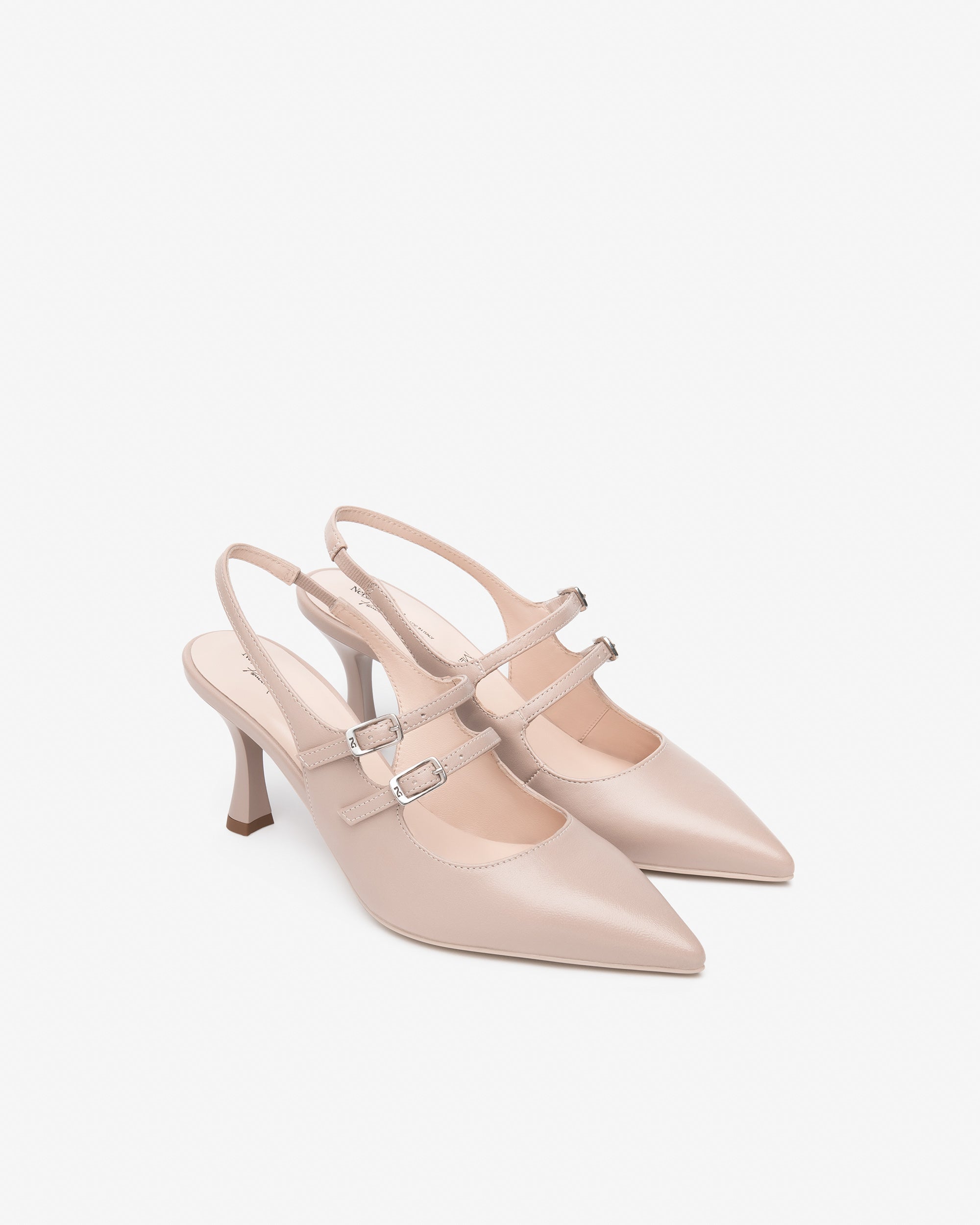 Slingbacks aus Leder für Damen