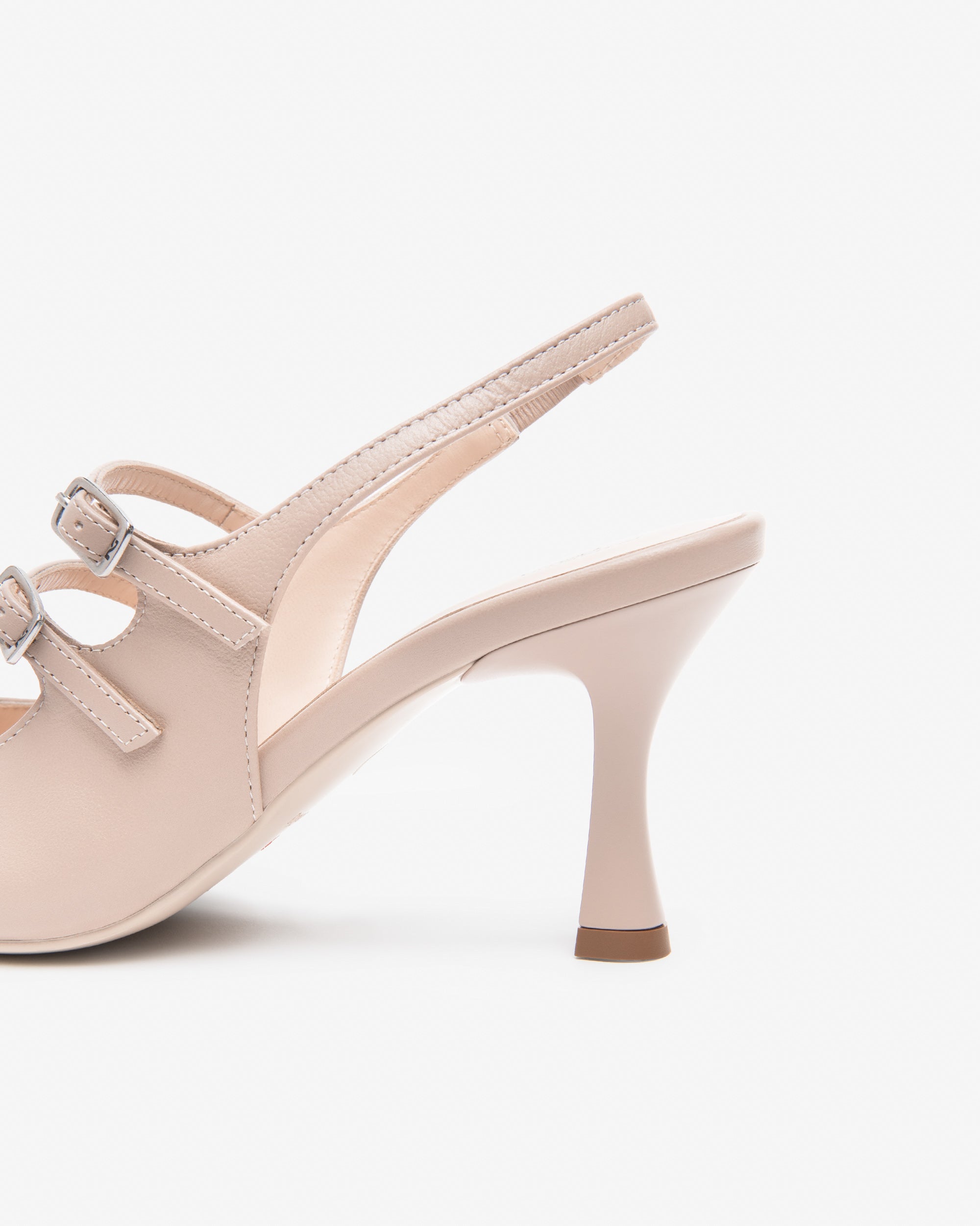 Slingbacks aus Leder für Damen