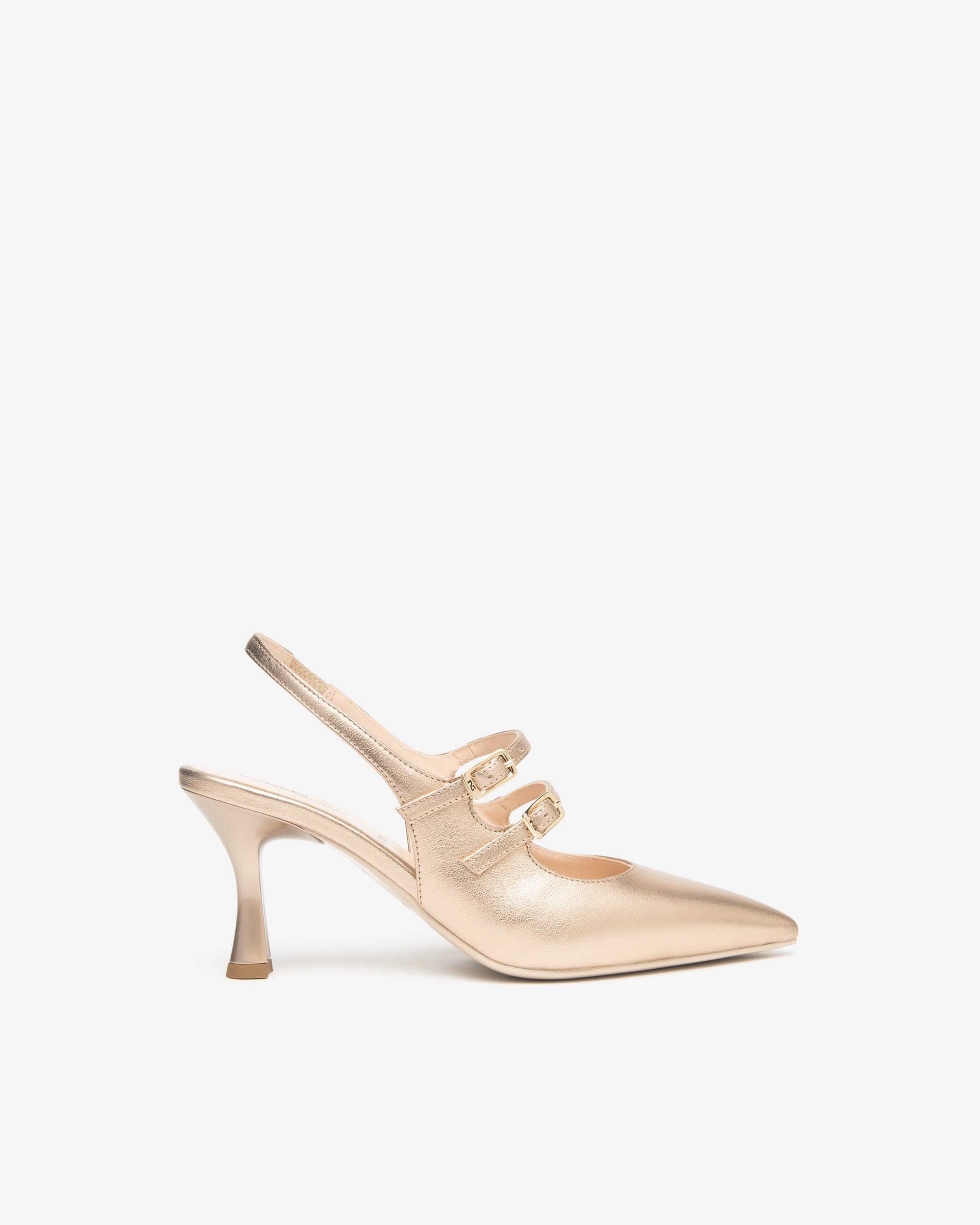 Женские слингбэки из кожи