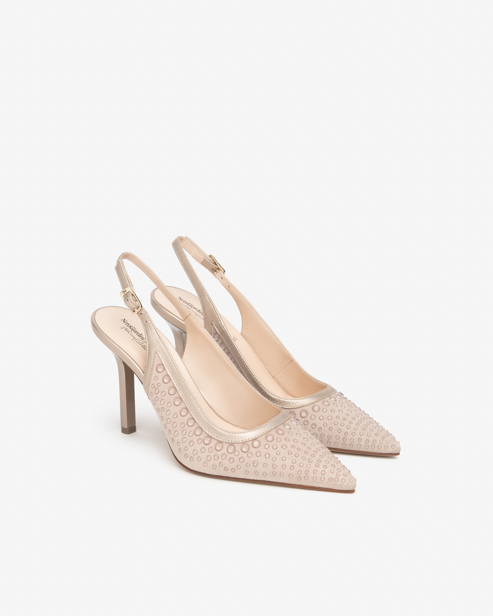 Slingbacks aus Leder für Damen