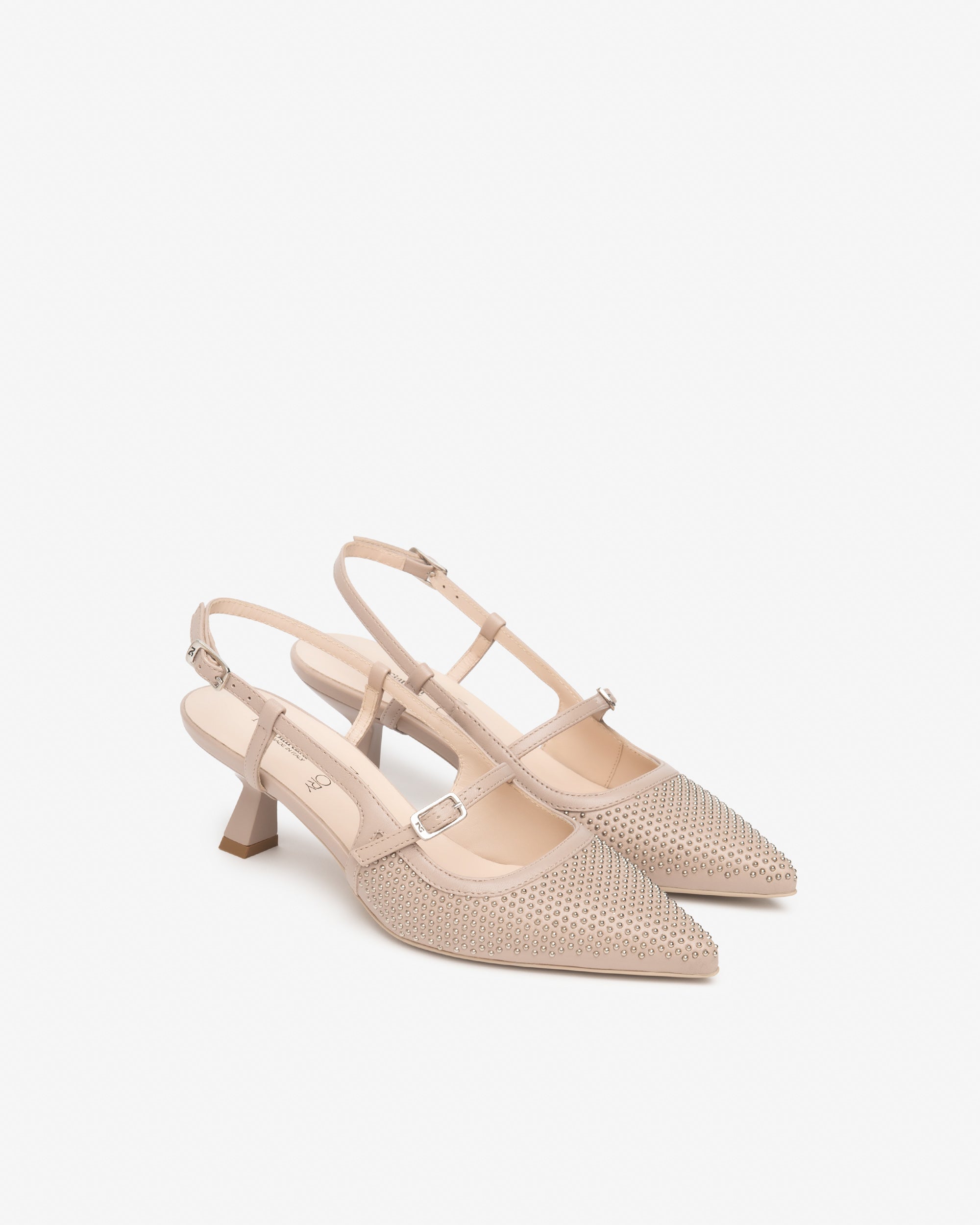 Slingbacks aus Leder für Damen