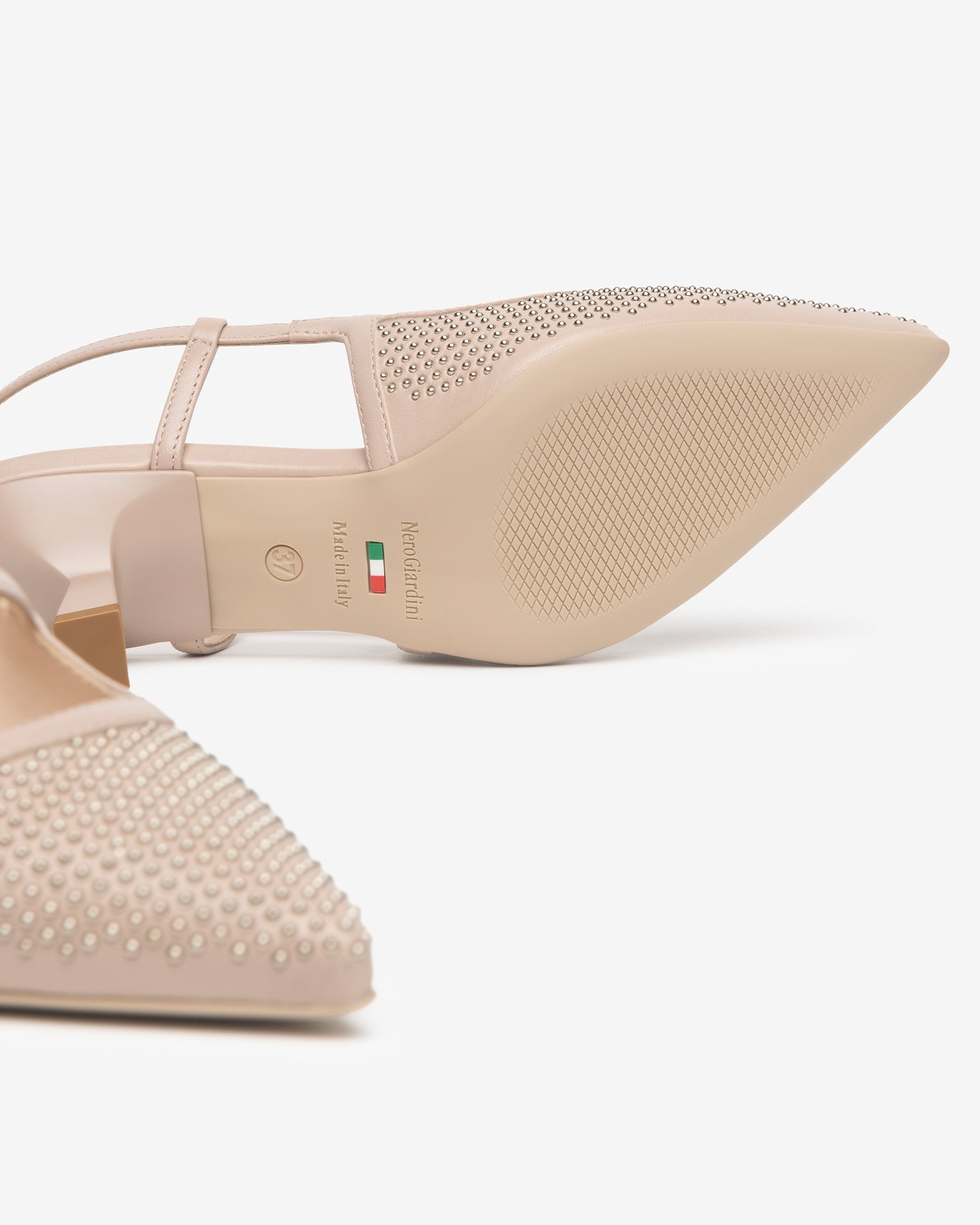 Slingbacks aus Leder für Damen
