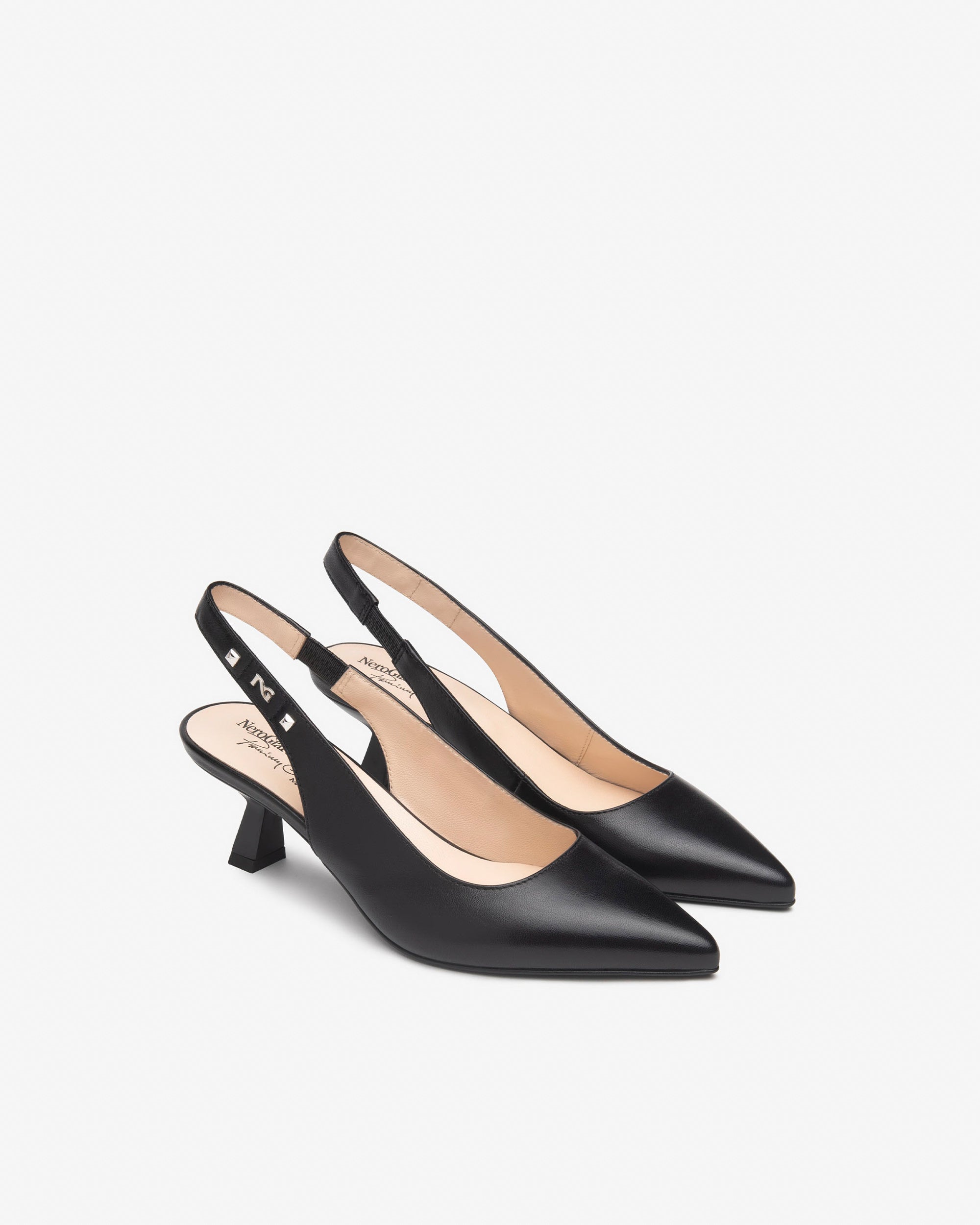 Slingbacks Dames in Leder