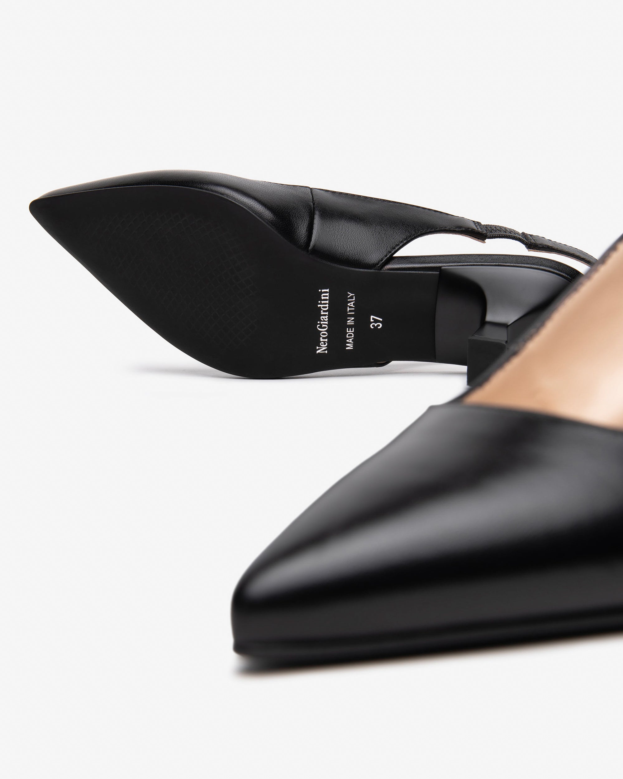 Slingbacks Dames in Leder