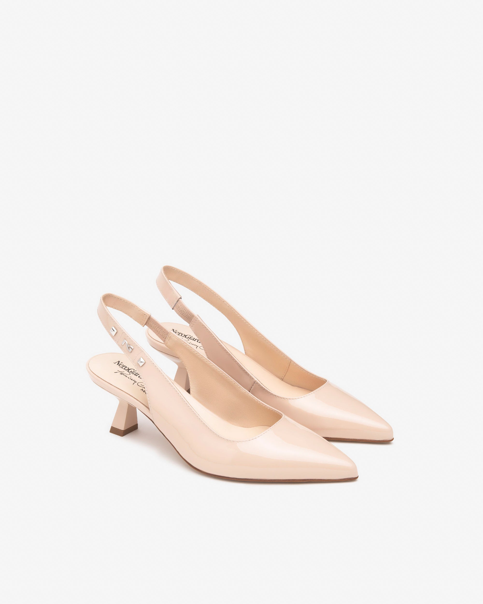 Slingbacks aus Leder für Damen