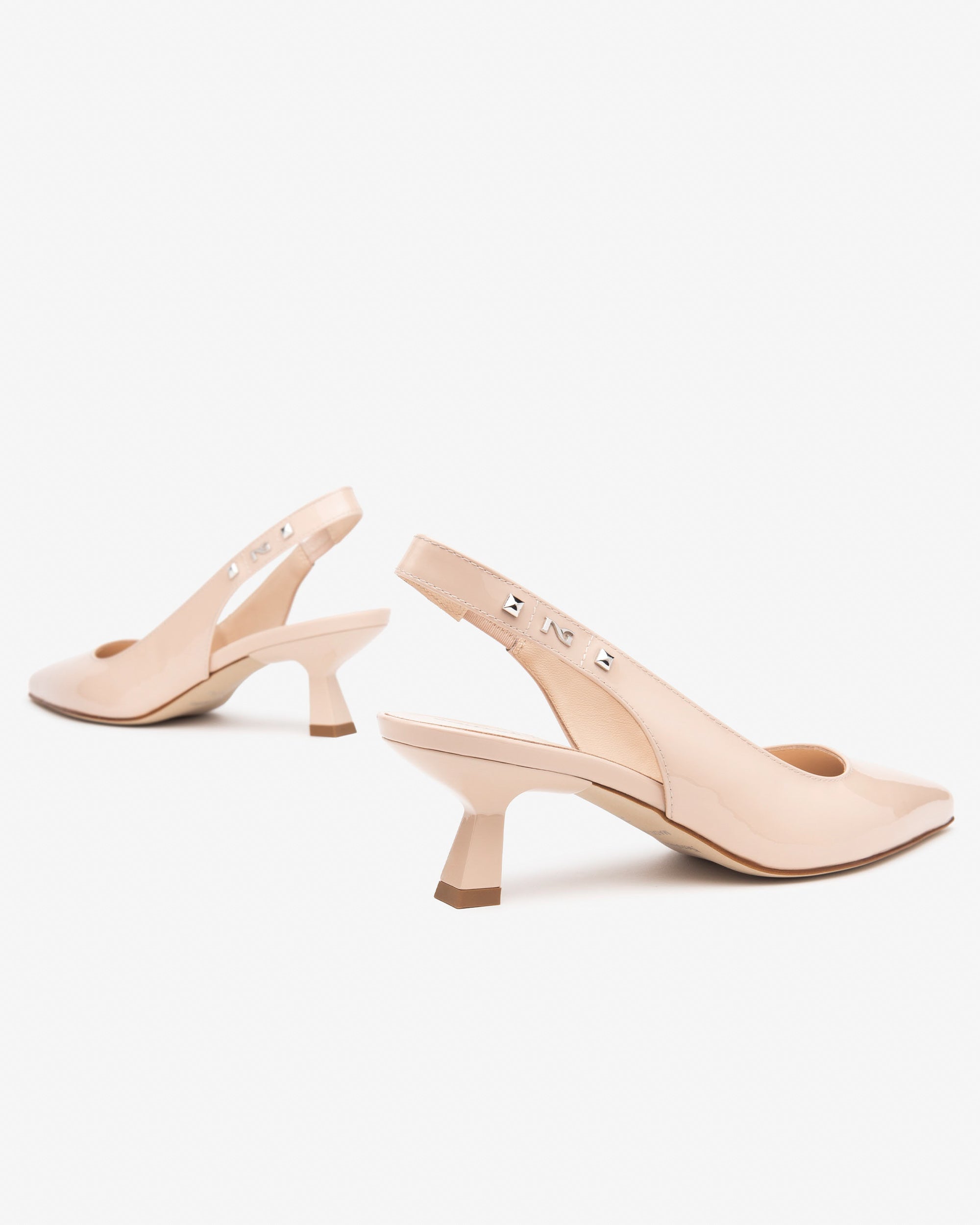 Slingbacks aus Leder für Damen