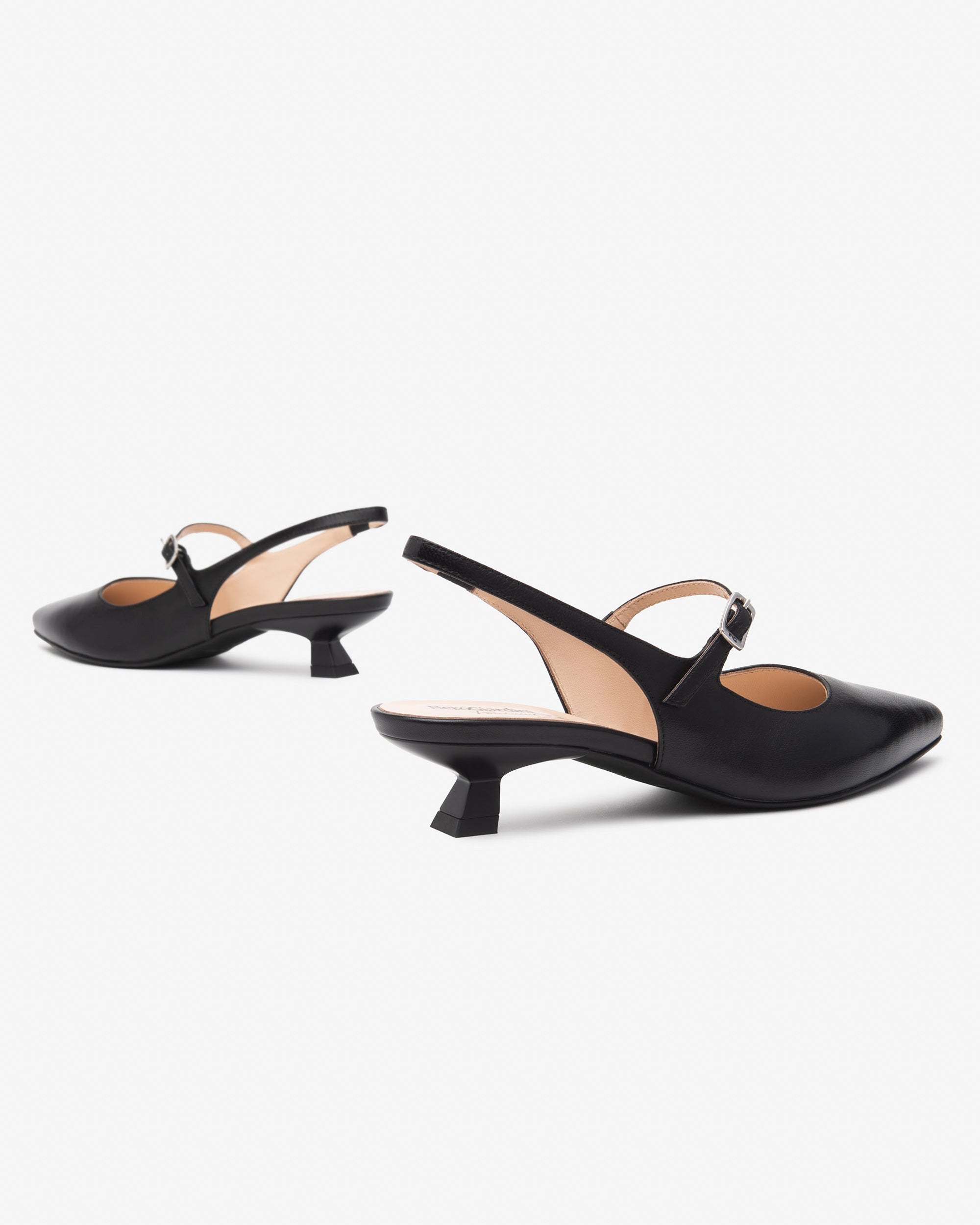 Slingbacks aus Leder für Damen