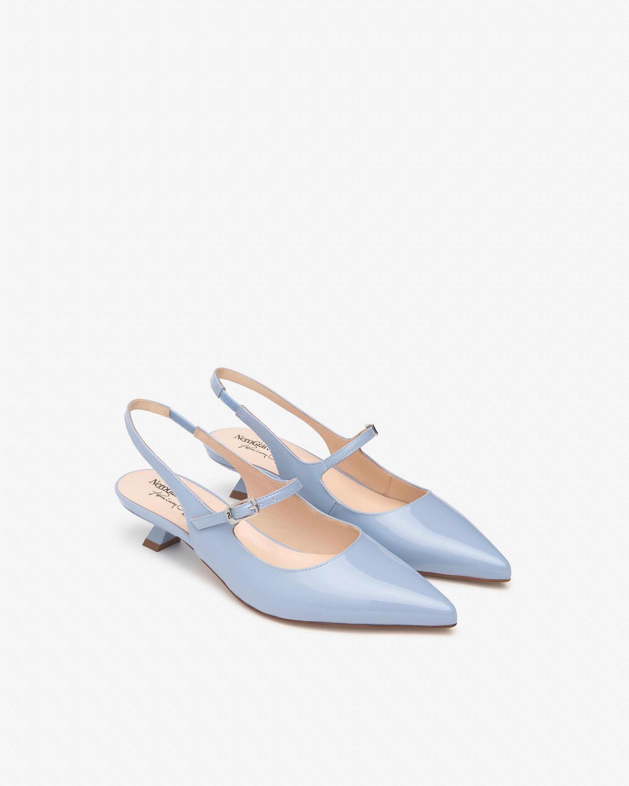 Slingbacks aus Lackleder für Damen