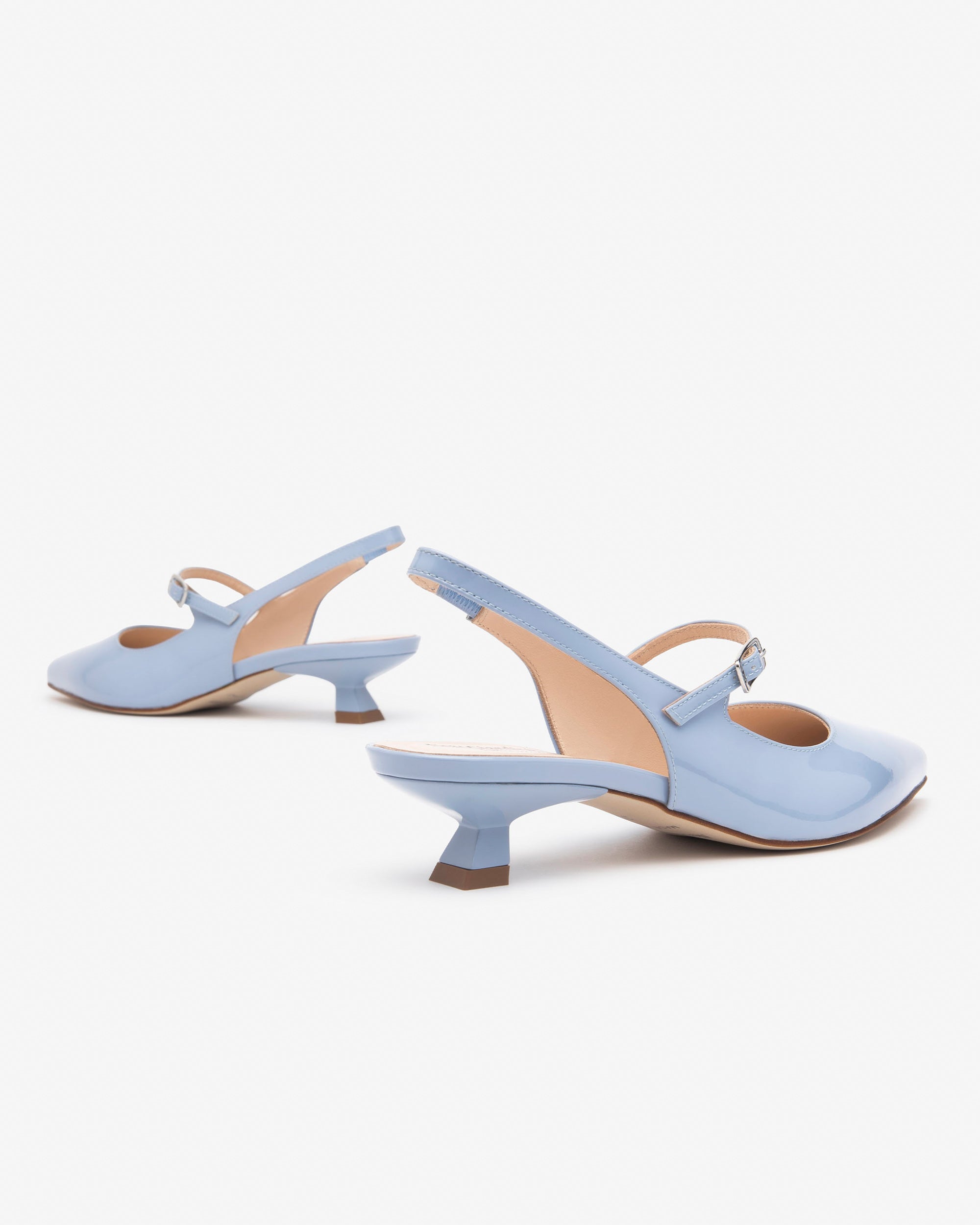 Slingbacks aus Lackleder für Damen