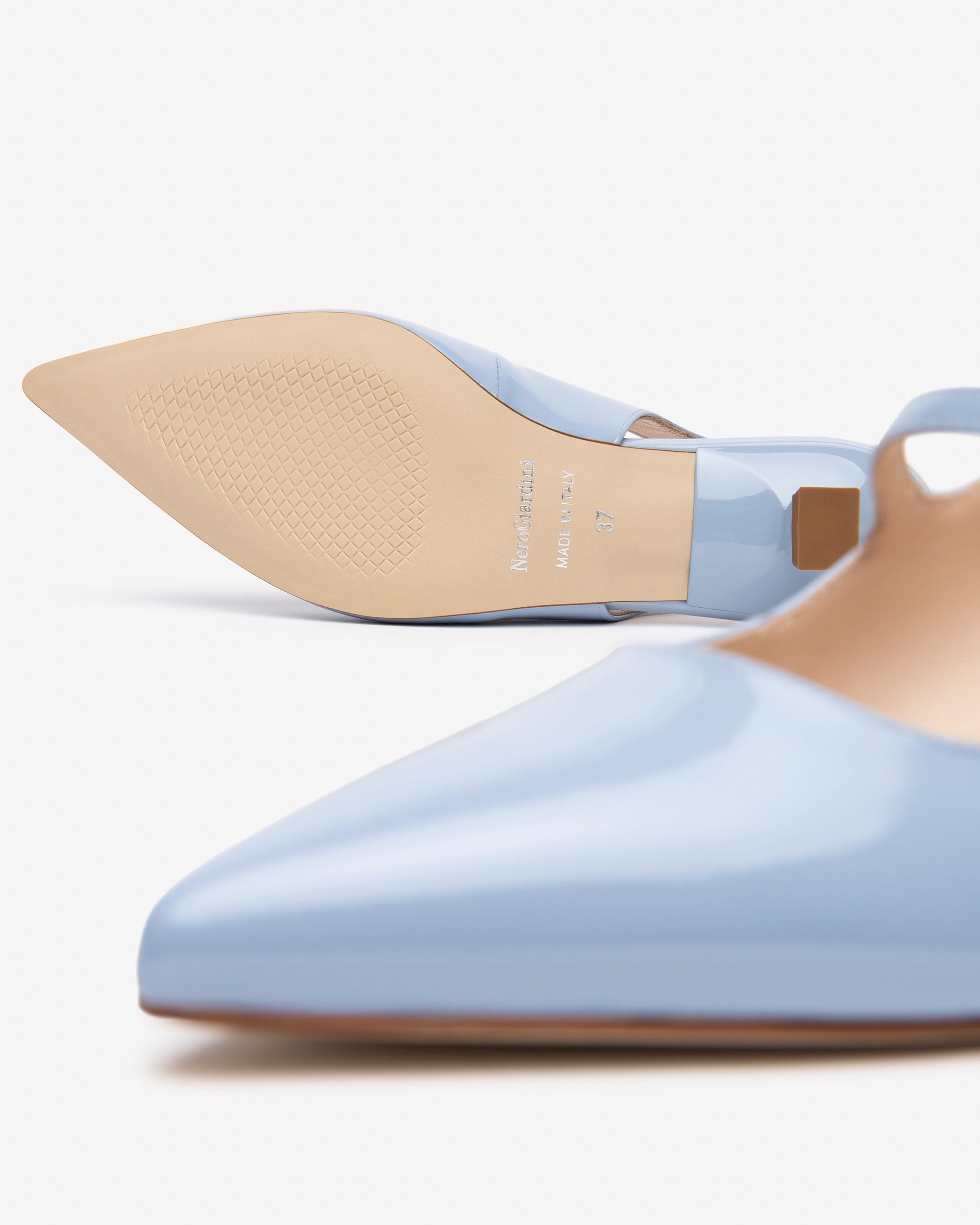 Slingbacks aus Lackleder für Damen