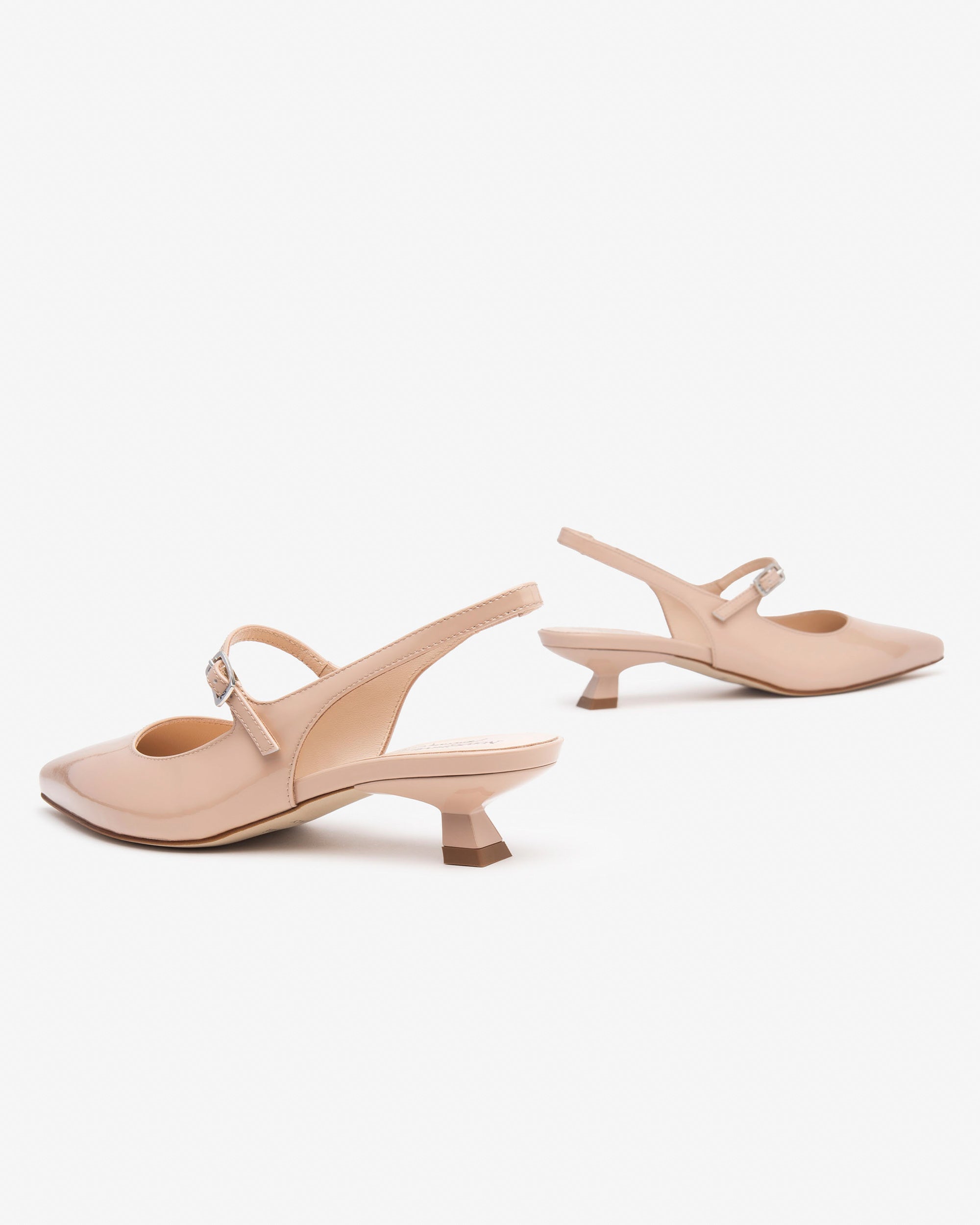 Slingbacks aus Lackleder für Damen