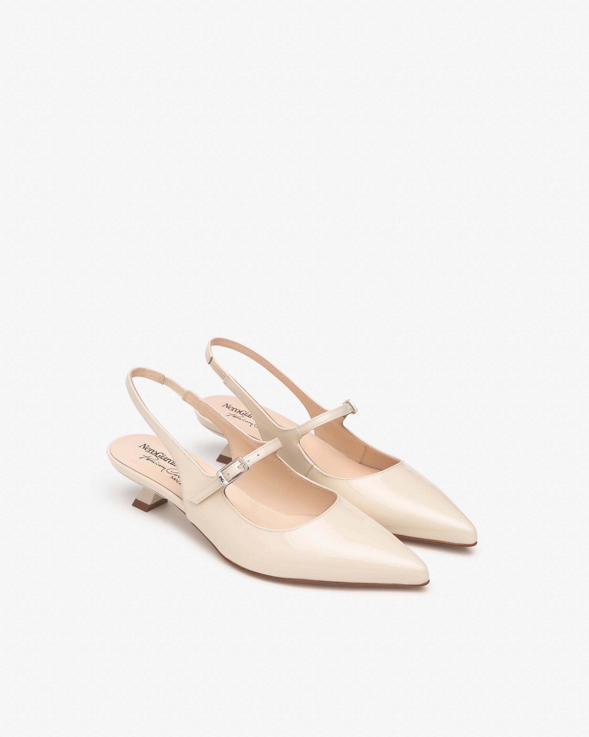 Slingbacks aus Lackleder für Damen