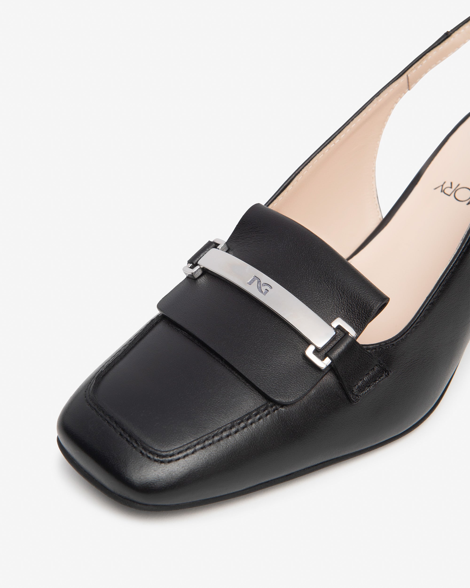 Slingbacks aus Leder für Damen