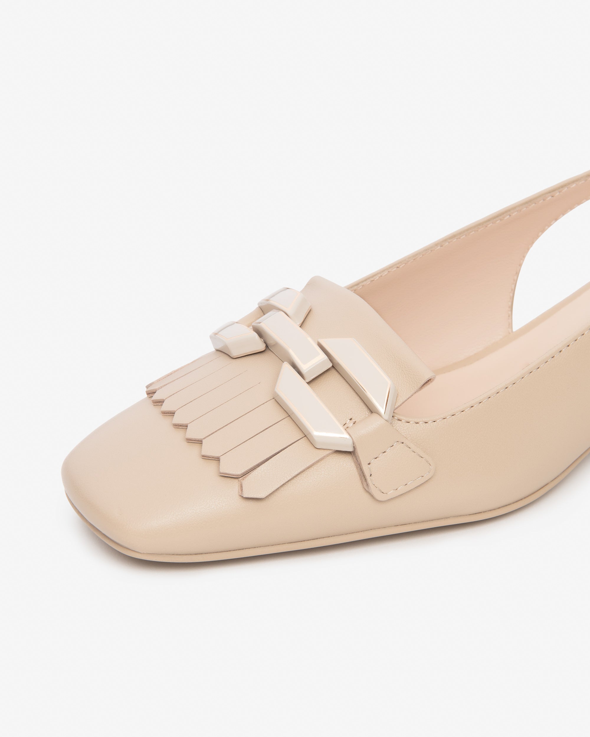 Slingbacks aus Leder für Damen