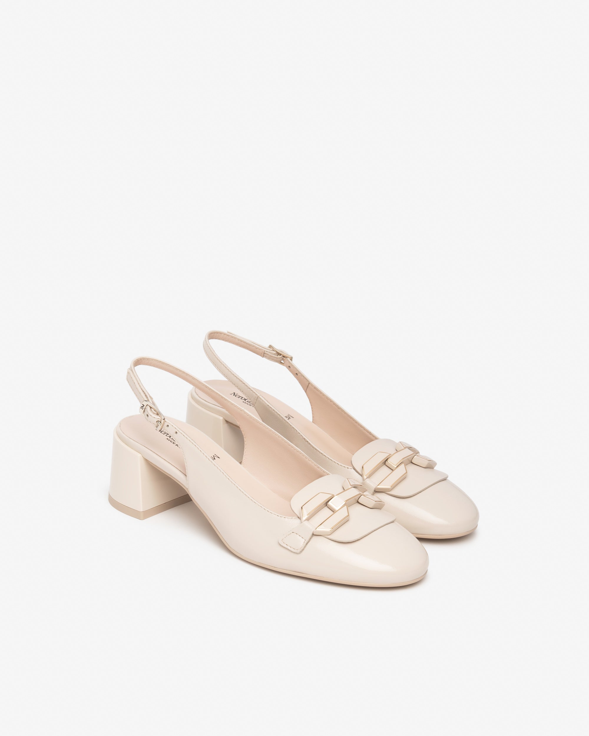 Slingbacks Dames in Leder