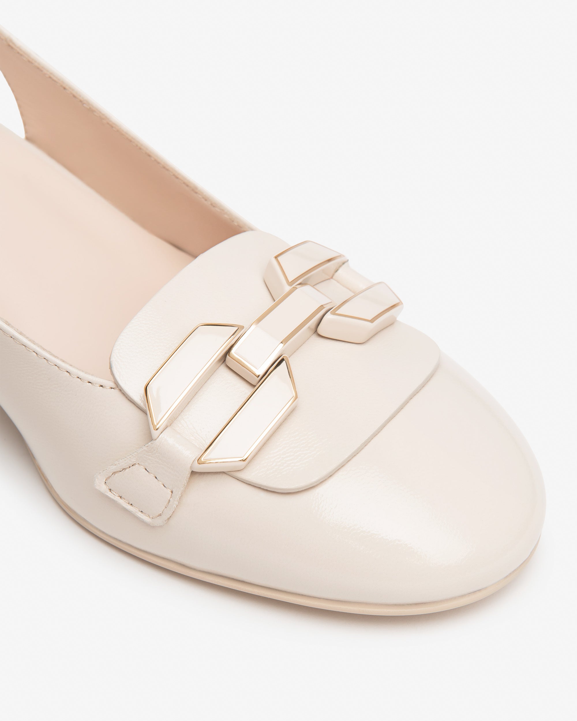 Slingbacks Dames in Leder