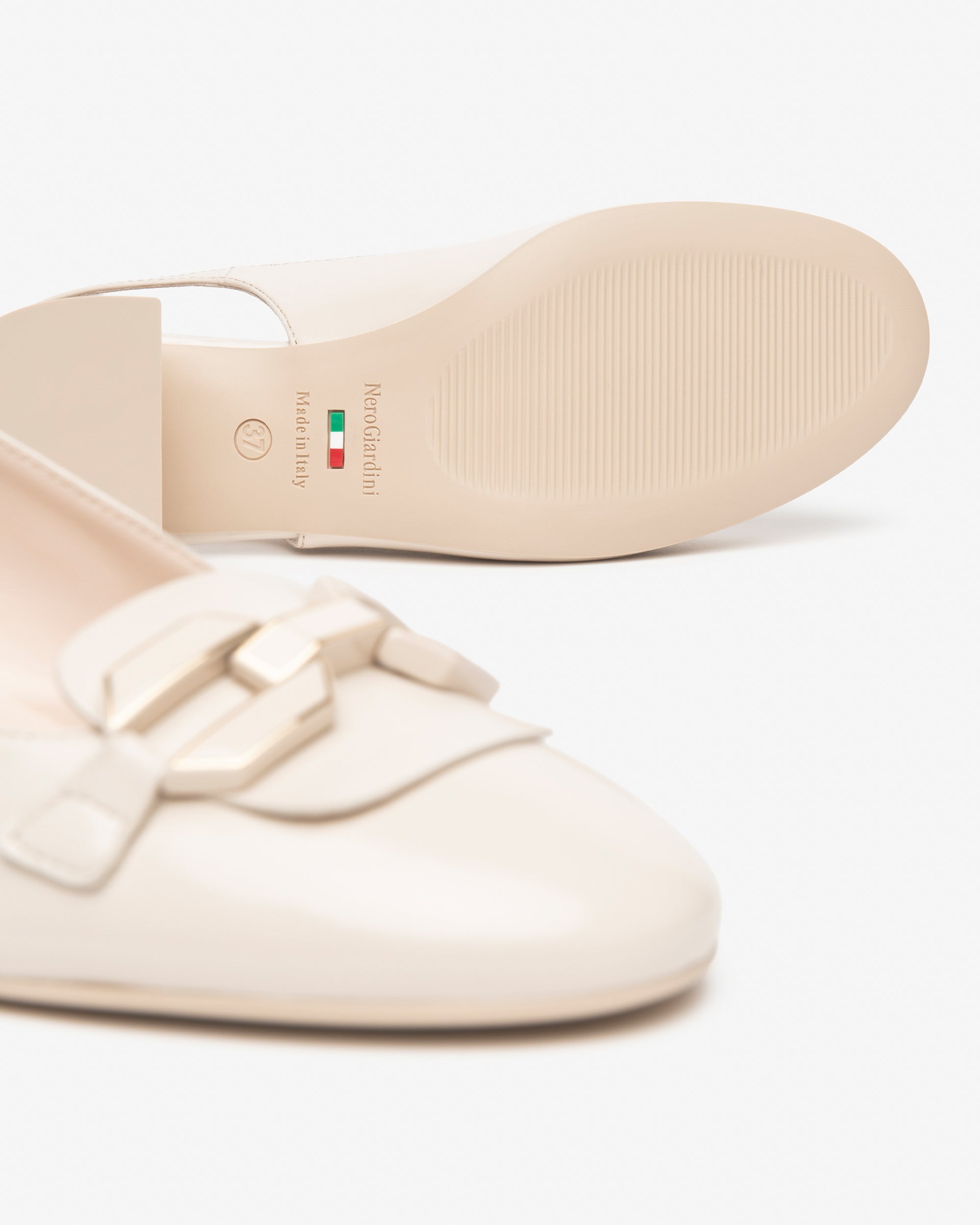 Slingbacks Dames in Leder