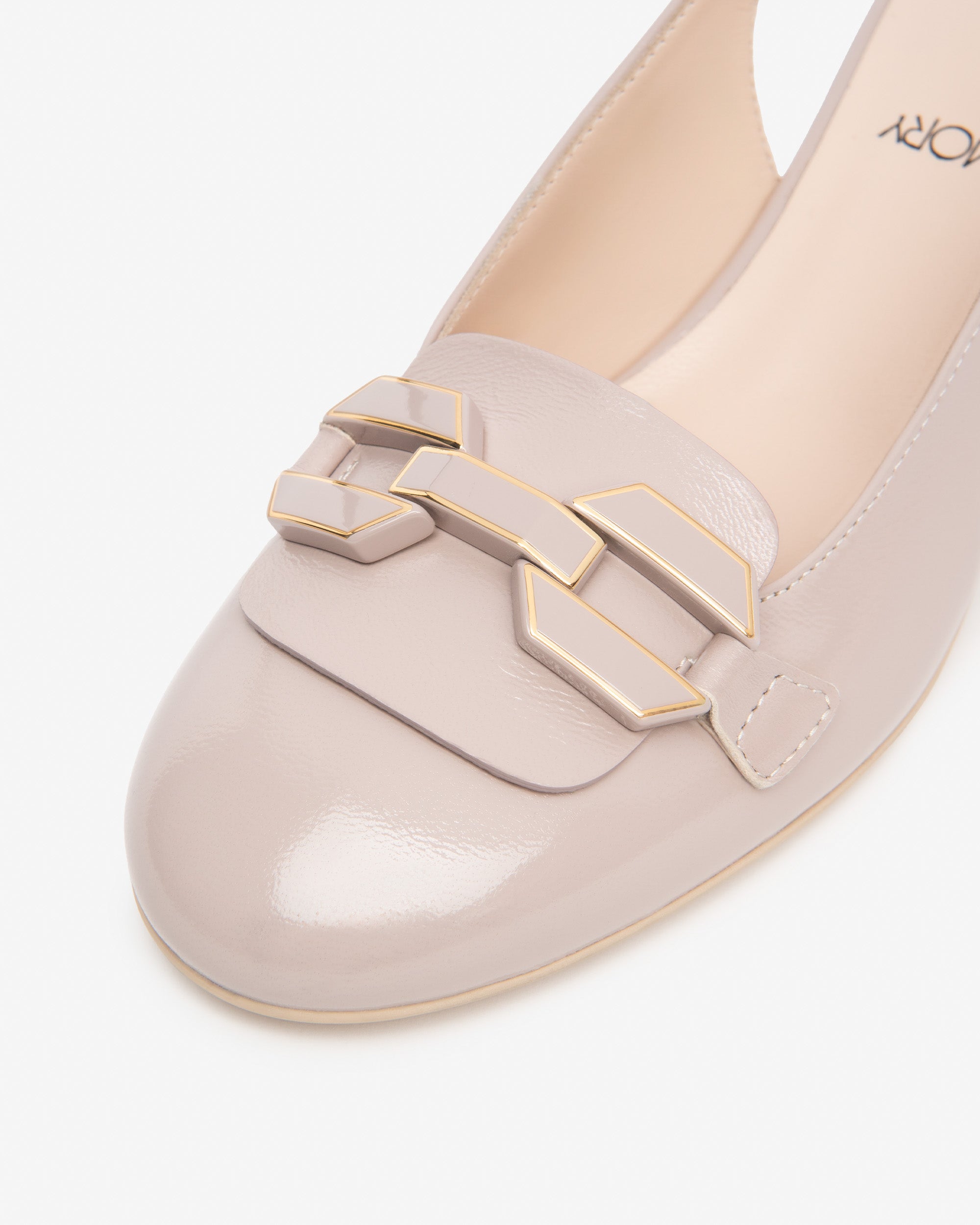 Slingbacks Dames in Leder
