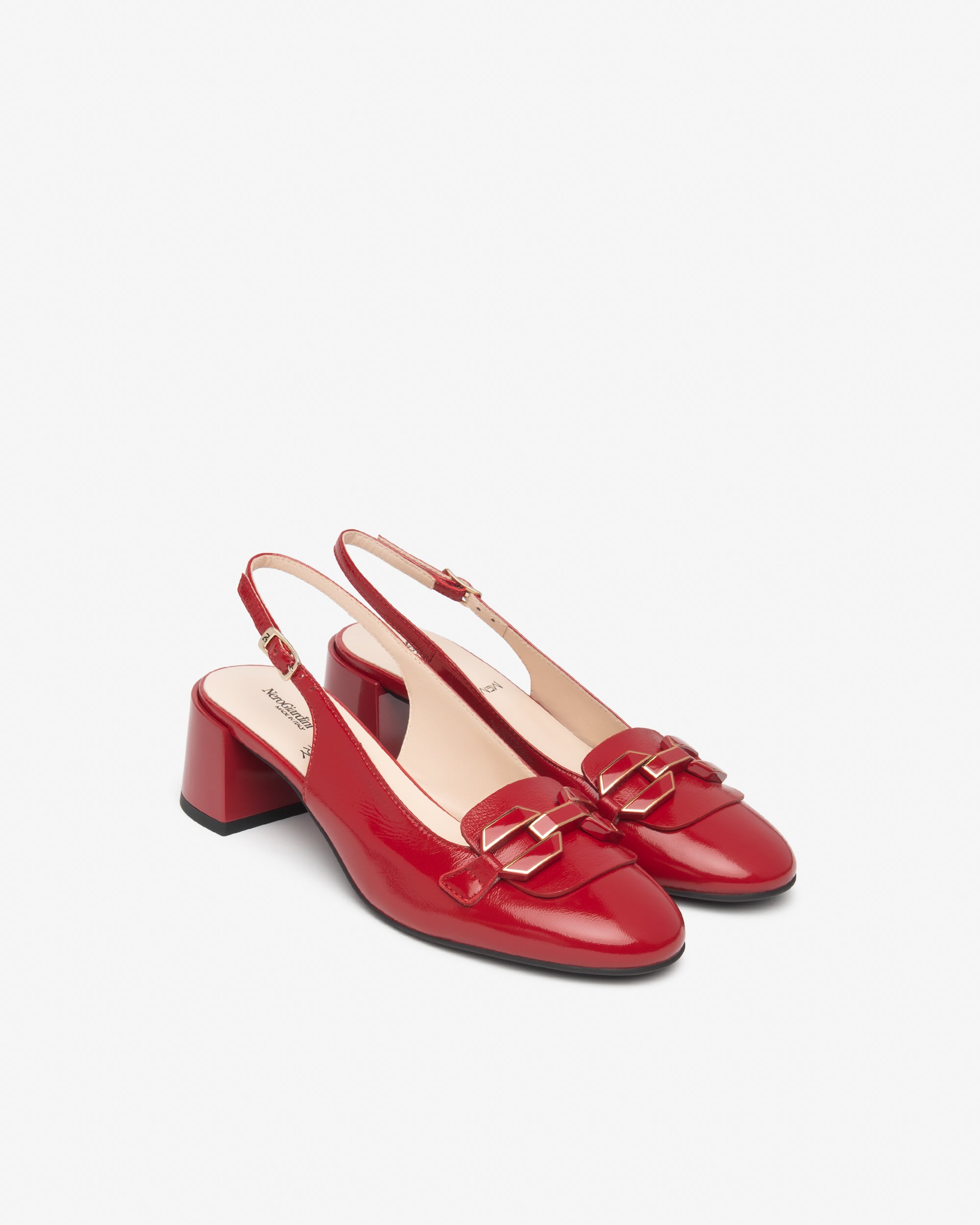 Slingbacks Dames in Leder