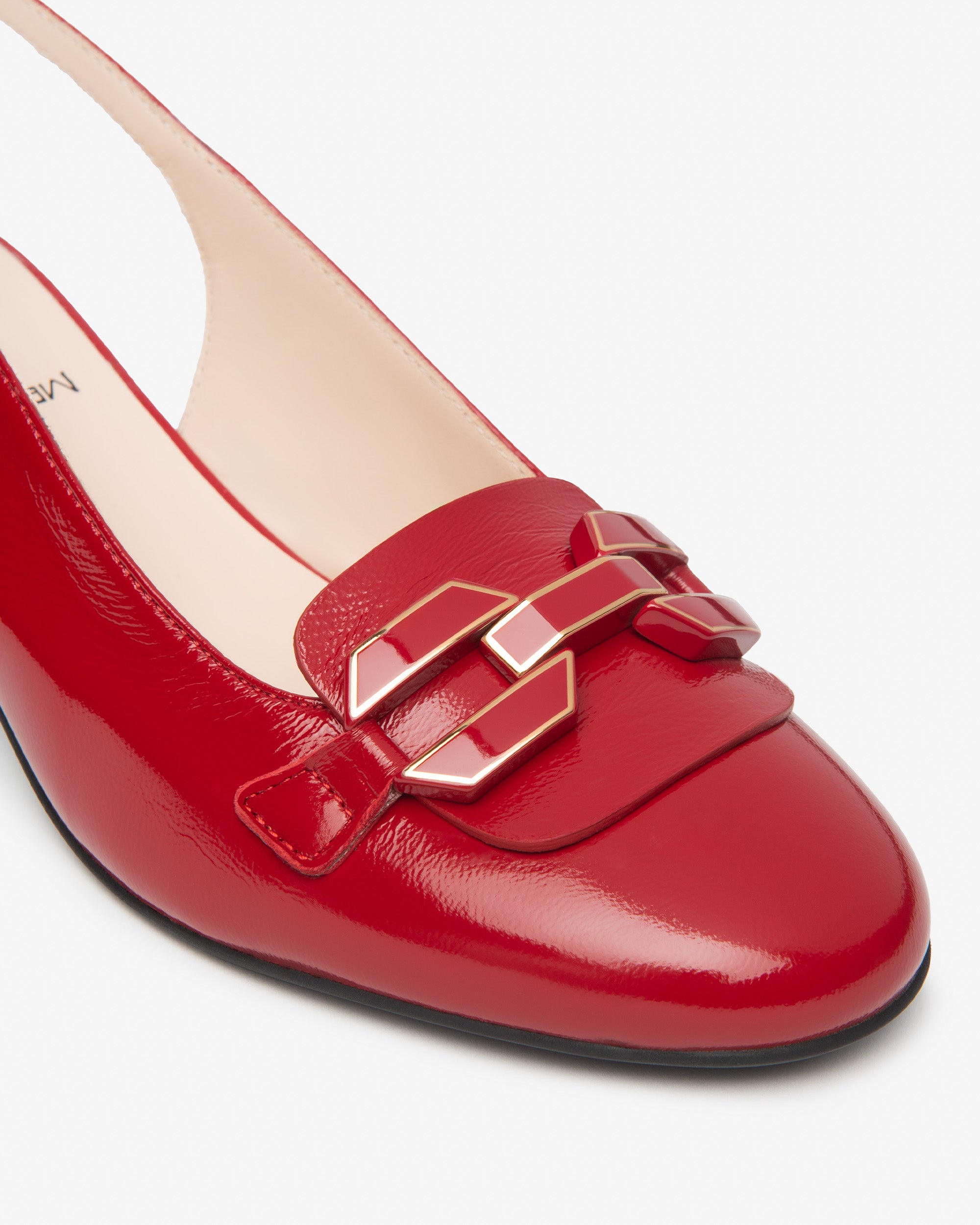 Slingbacks Dames in Leder