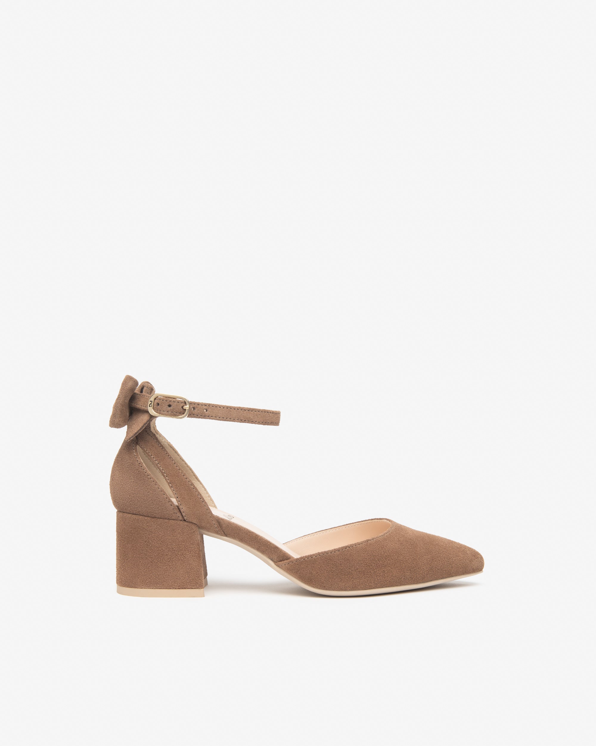 Damen-Pumps aus Veloursleder